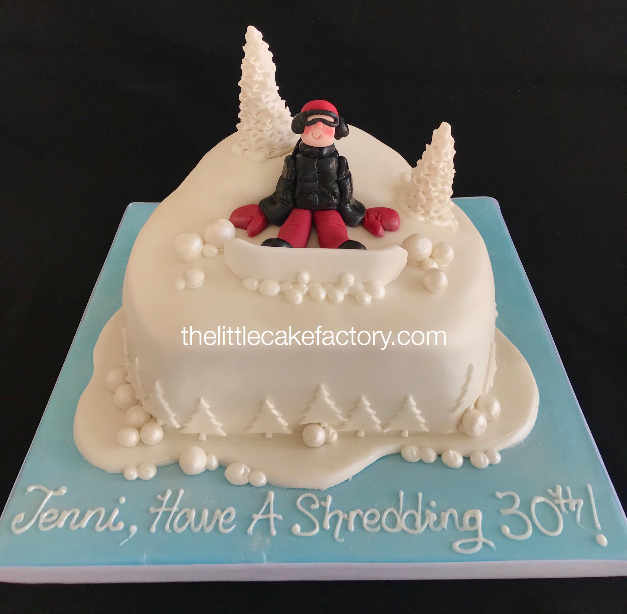 Snowboarding Cake Cake |  Cakes