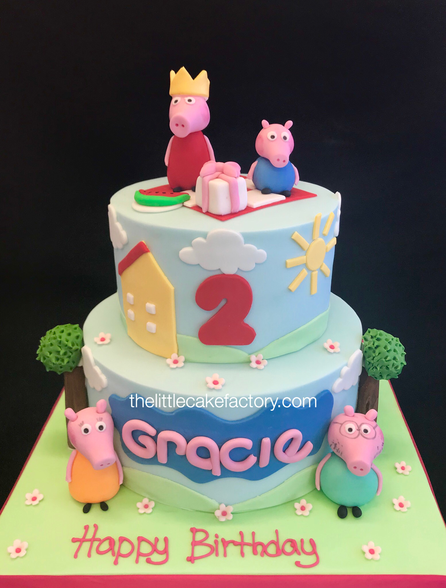 peppa pig picnic cake Cake | Children Cakes