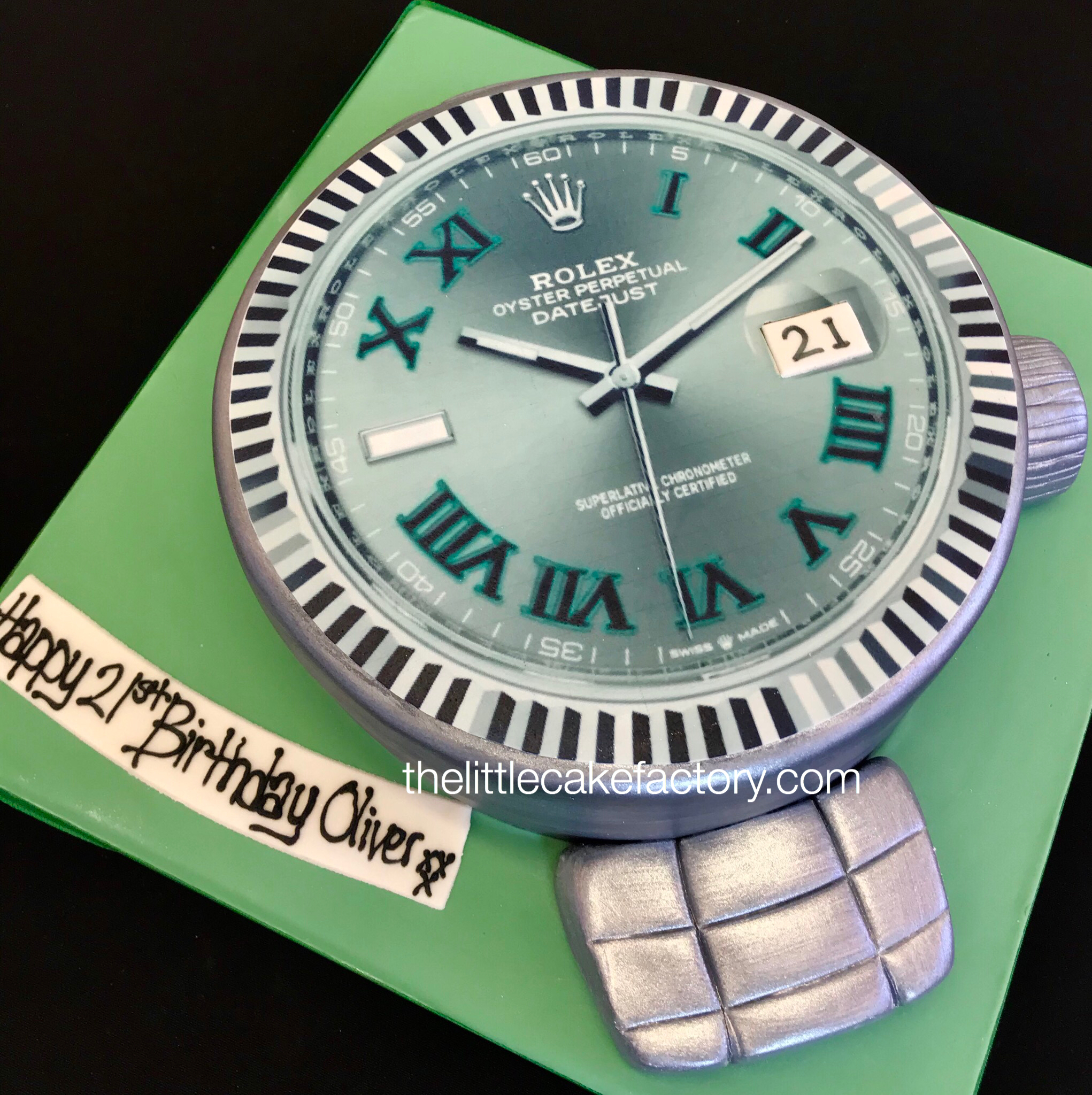 rolex wimbledon watch cake Cake | Celebration Cakes