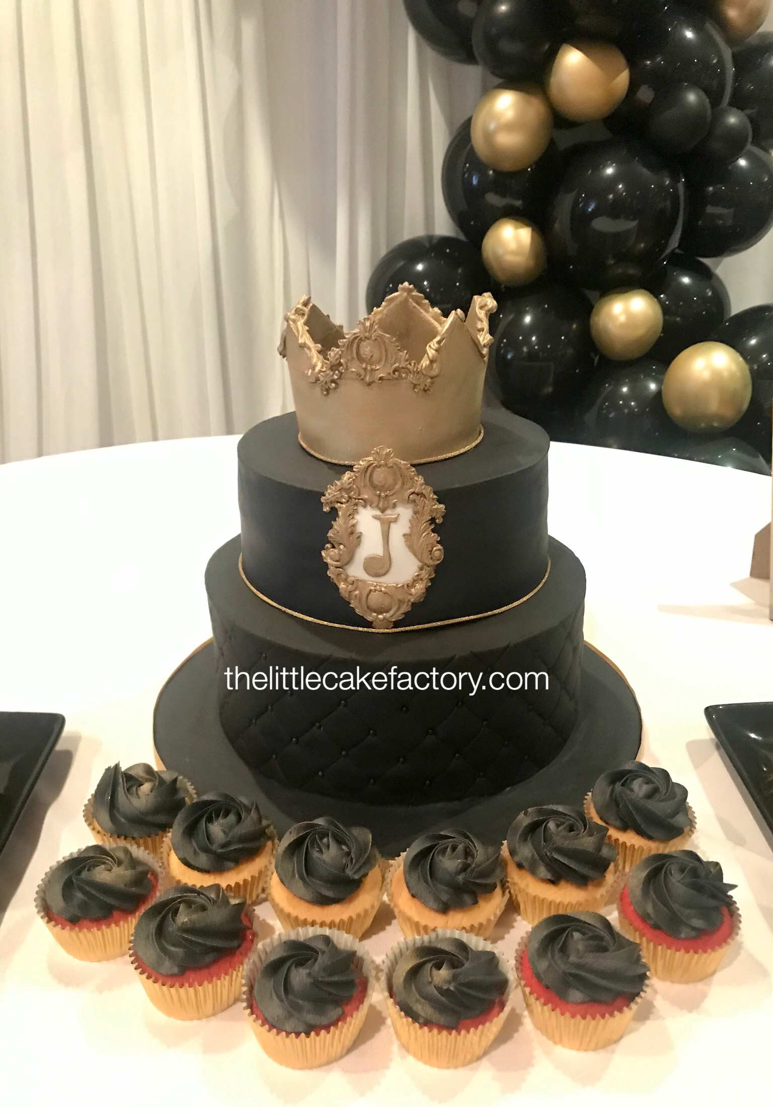 king j crown cake Cake | Celebration Cakes