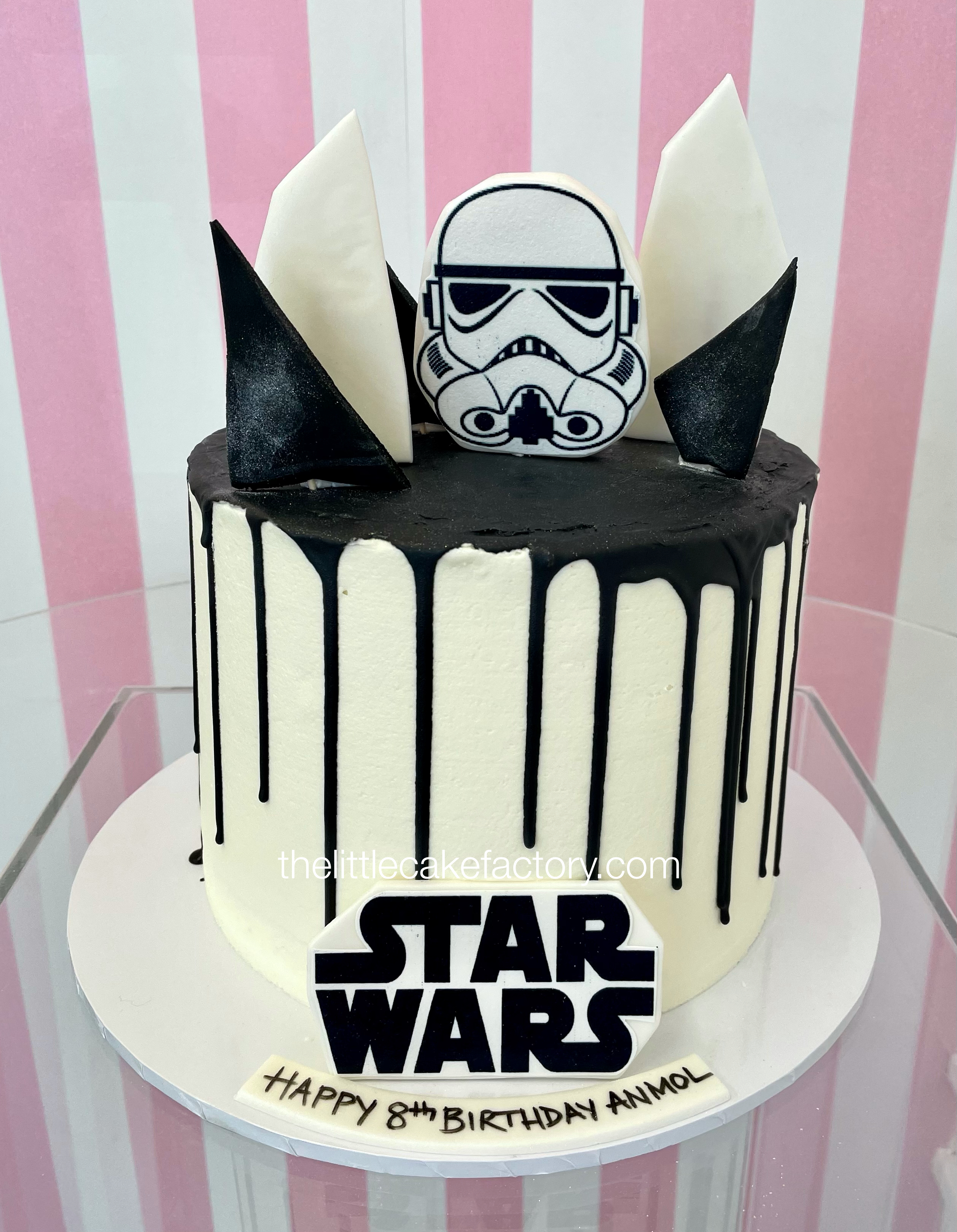 star wars storm trooper cake Cake | Drip Cakes