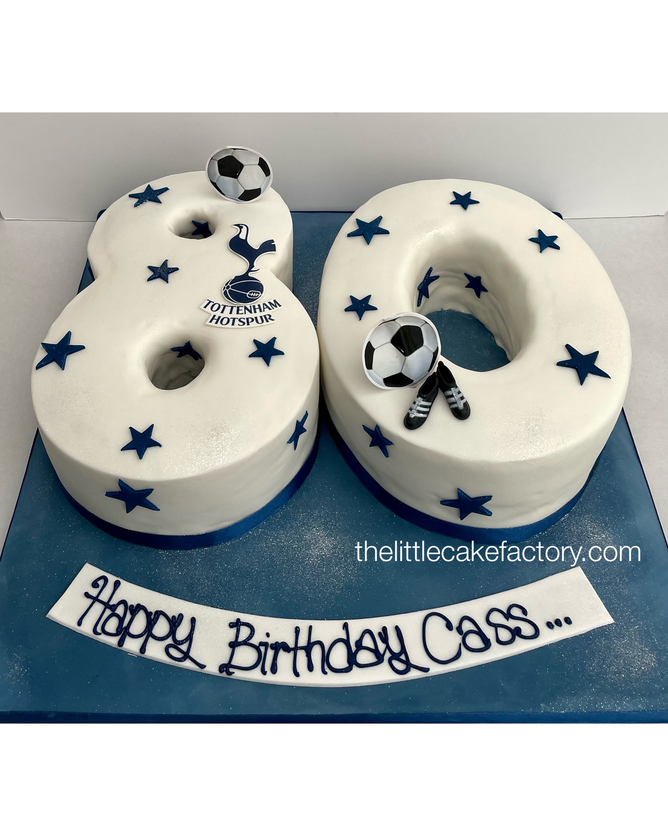 spurs 80th cake Cake | Sports Cakes