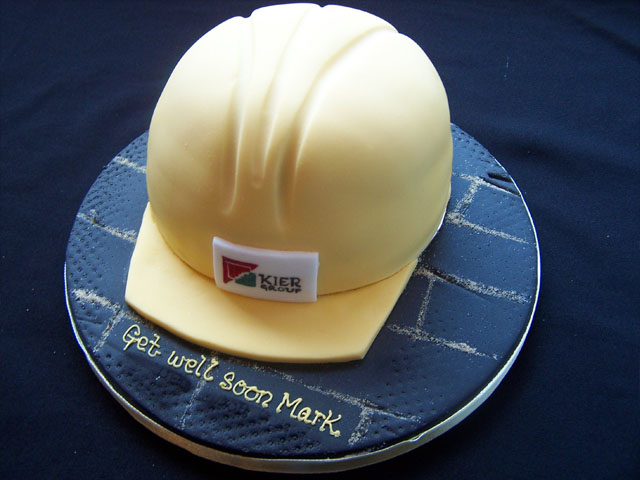 Hard Hat Cake | Novelty Cakes