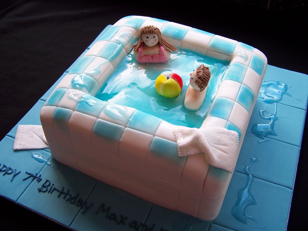 Swimming Pool Cake | Novelty Cakes