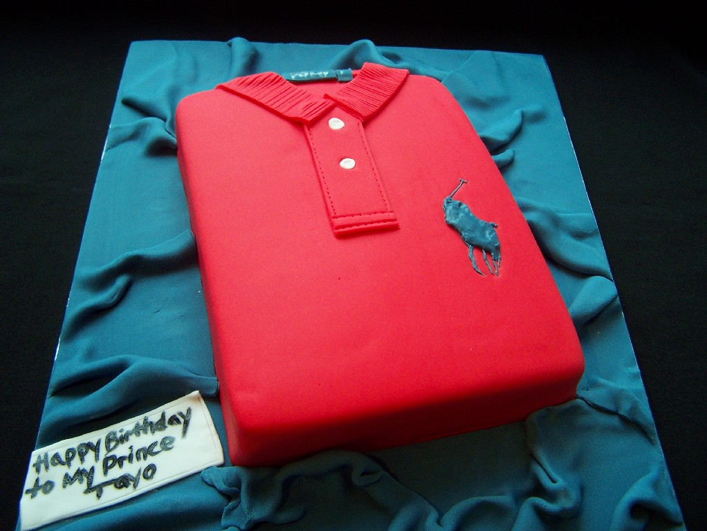 Red Polo Shirt  Cake | Novelty Cakes