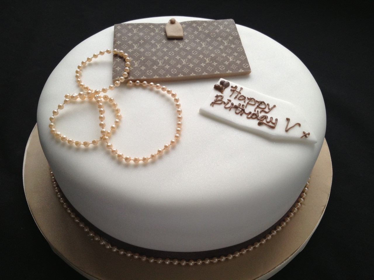 Purse and Pearls Cake | Novelty Cakes