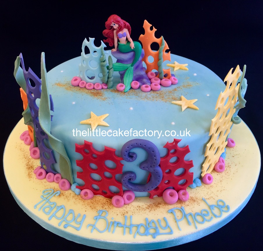 Ariel Mermaid Cake |  Cakes