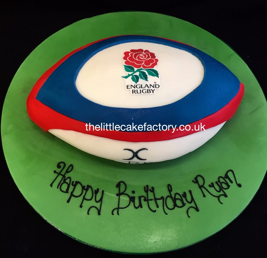 England Rugby Ball Cake |  Cakes