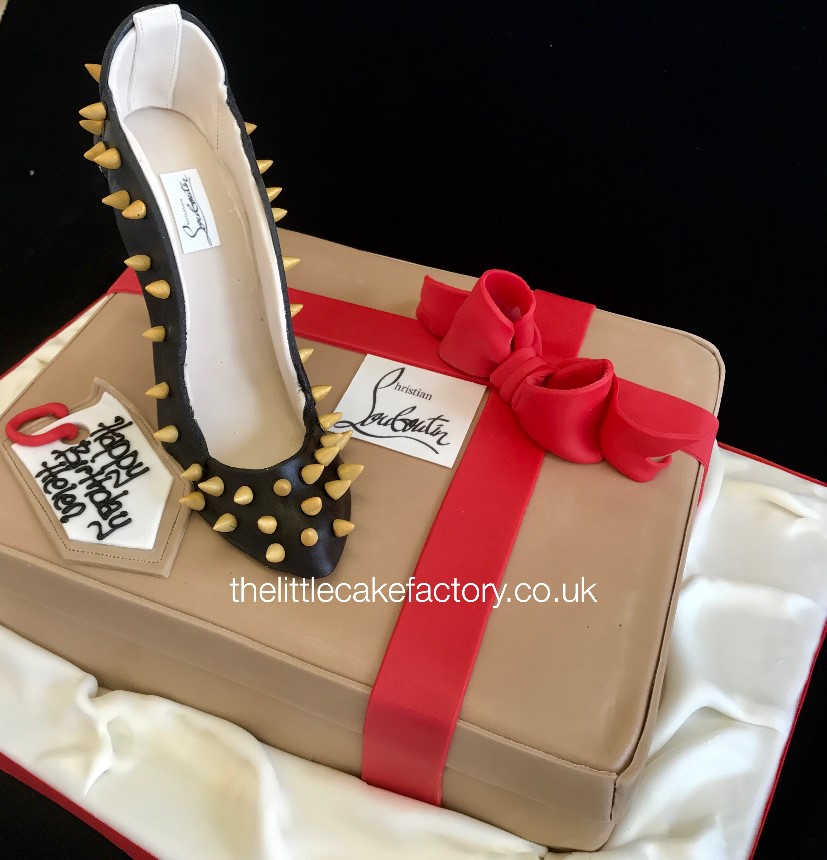 Designer Shoe Box Cake |  Cakes