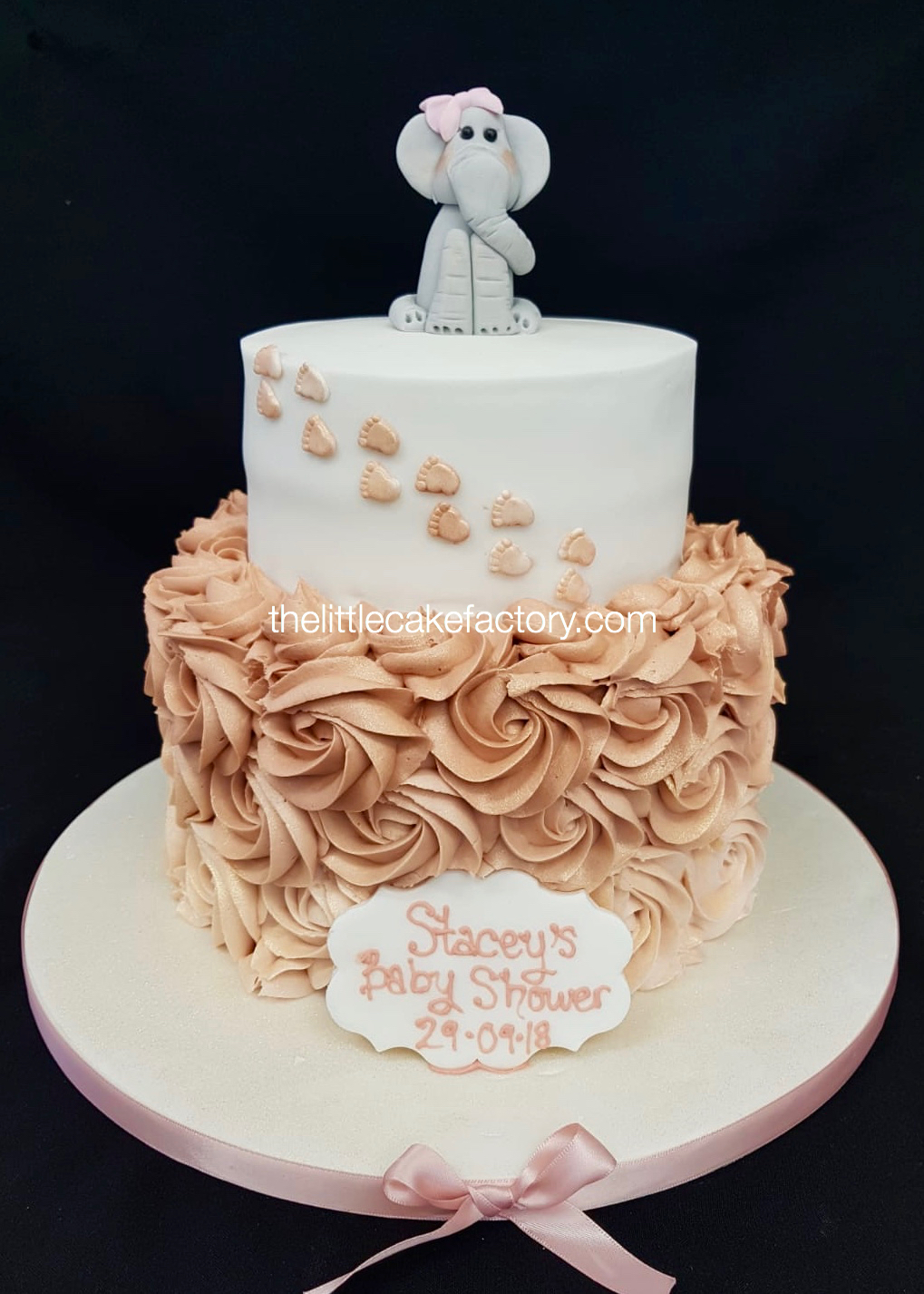 Elephant Baby Shower Cake | Celebration Cakes