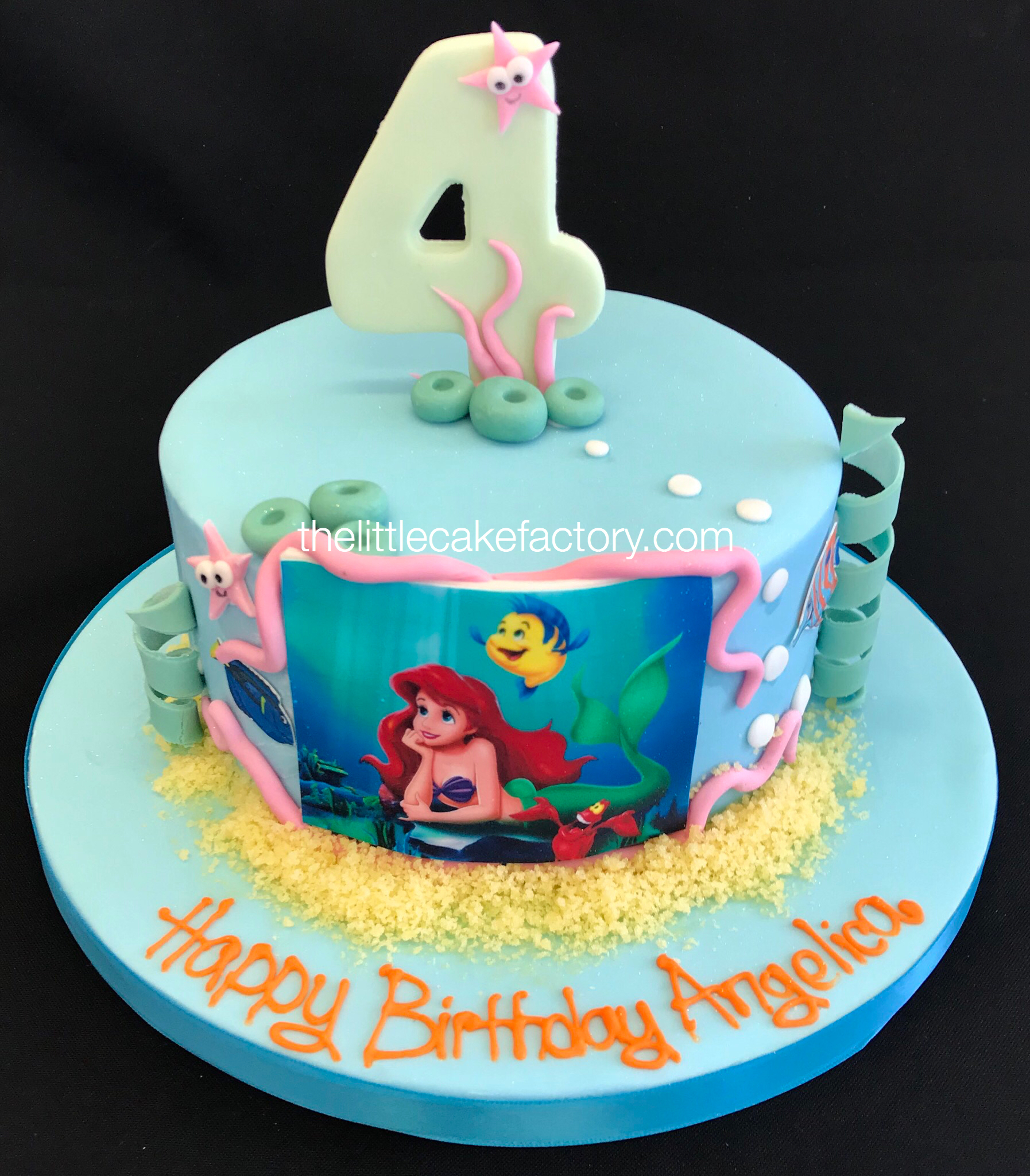 Ariel mermaid cake Cake | Cake Cakes