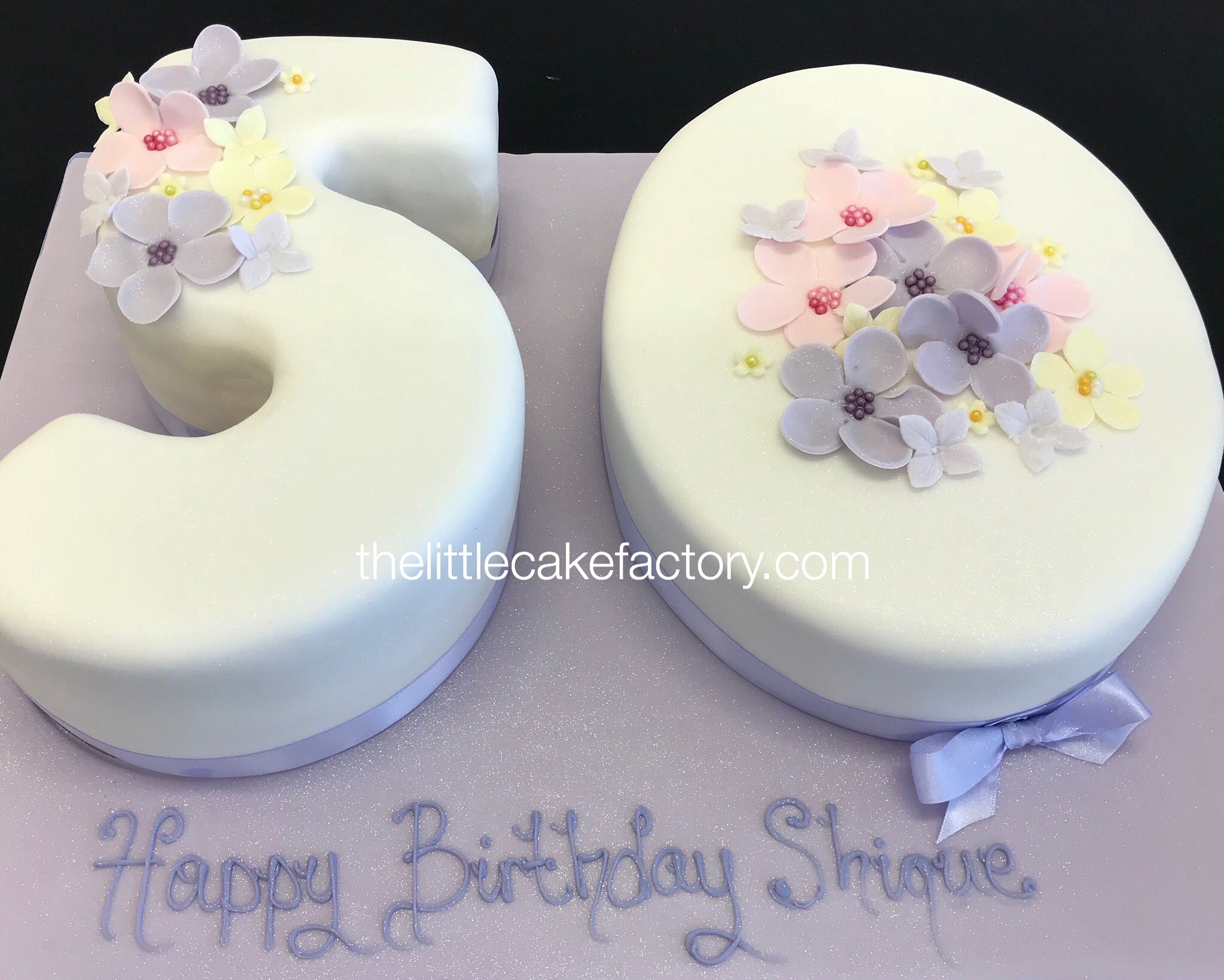Number 50 Cake | Numbers Cakes