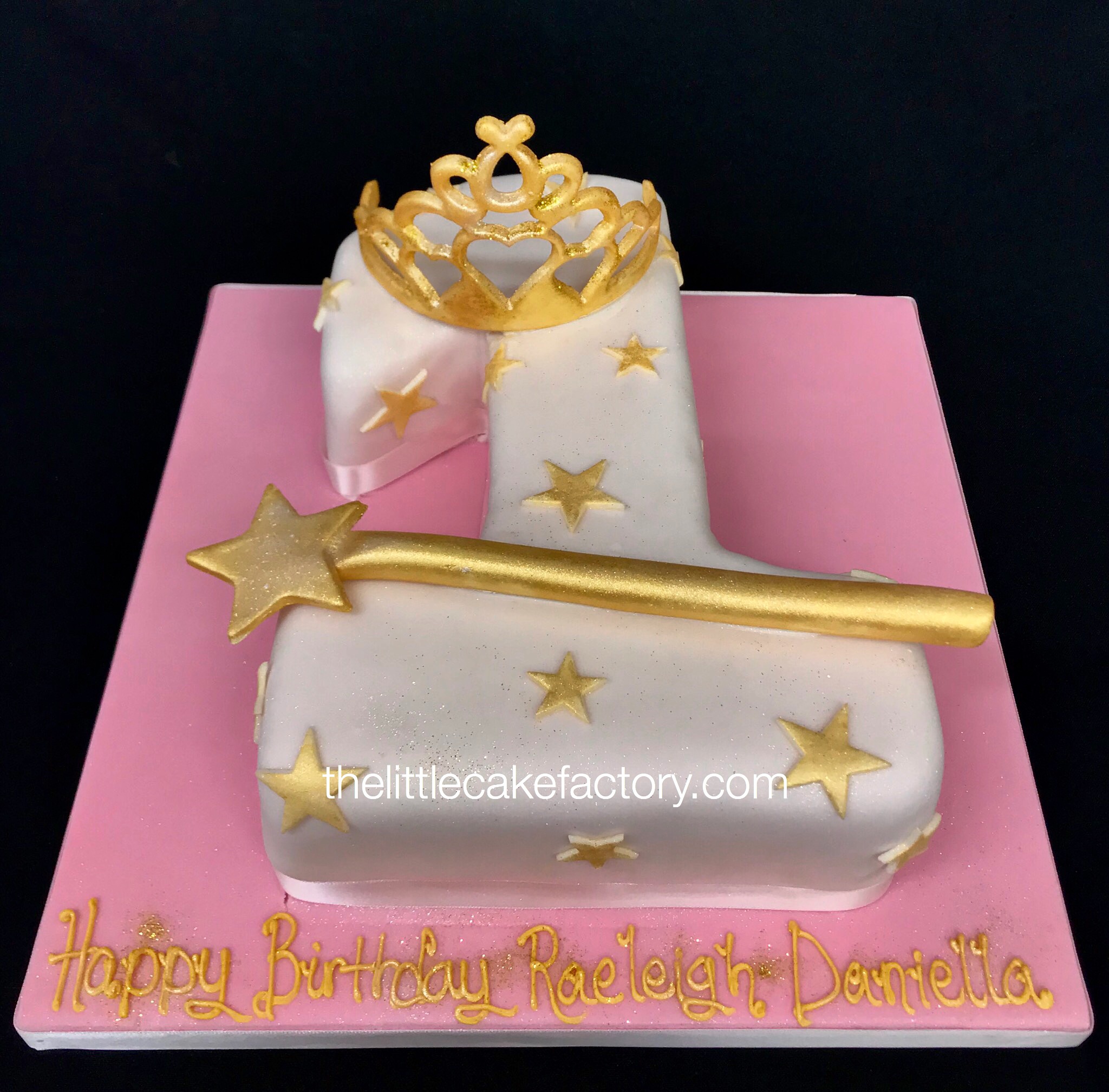 Number 1 Princess Cake | Numbers Cakes