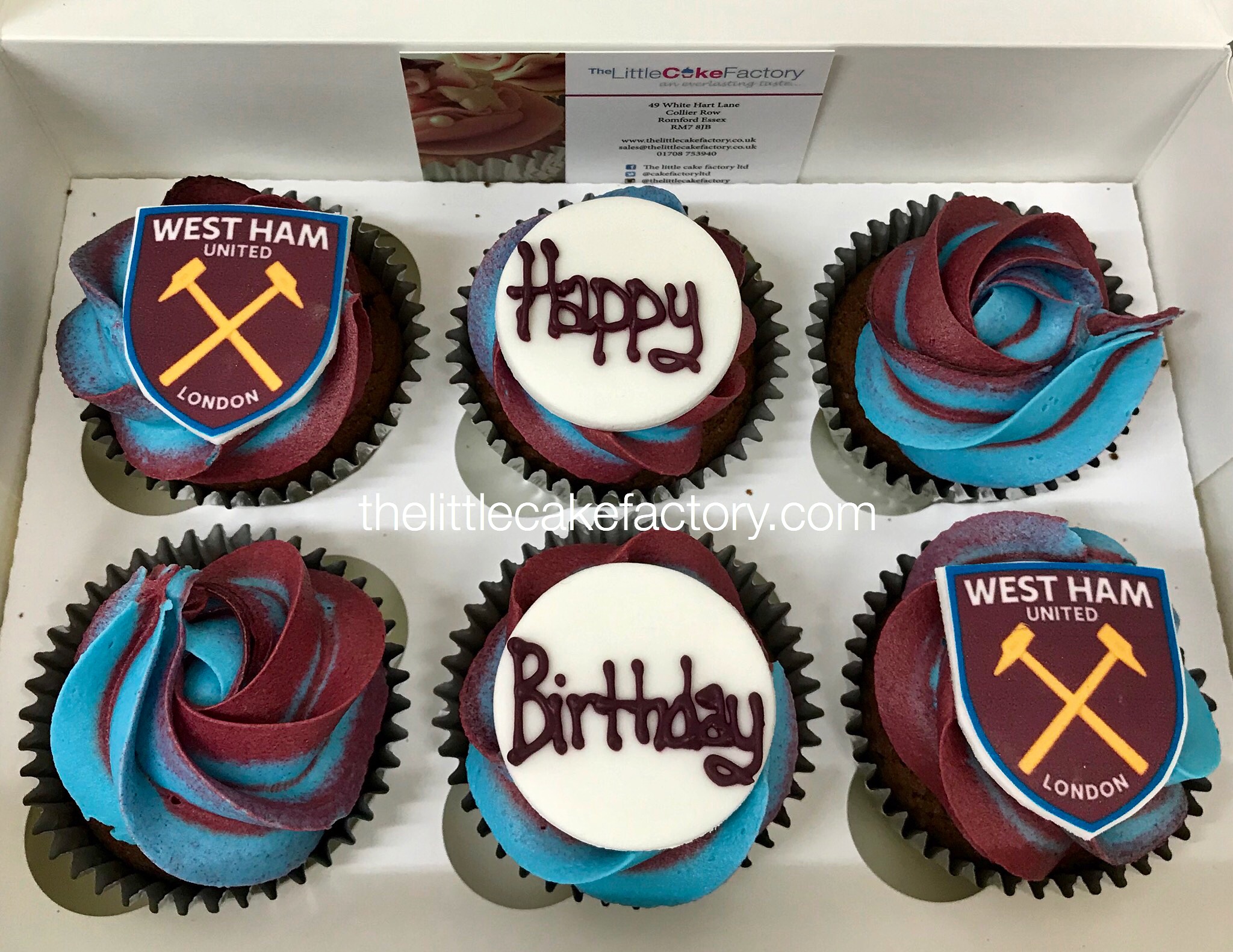 West Ham  Cupcakes Cake | CUPCAKES Cakes