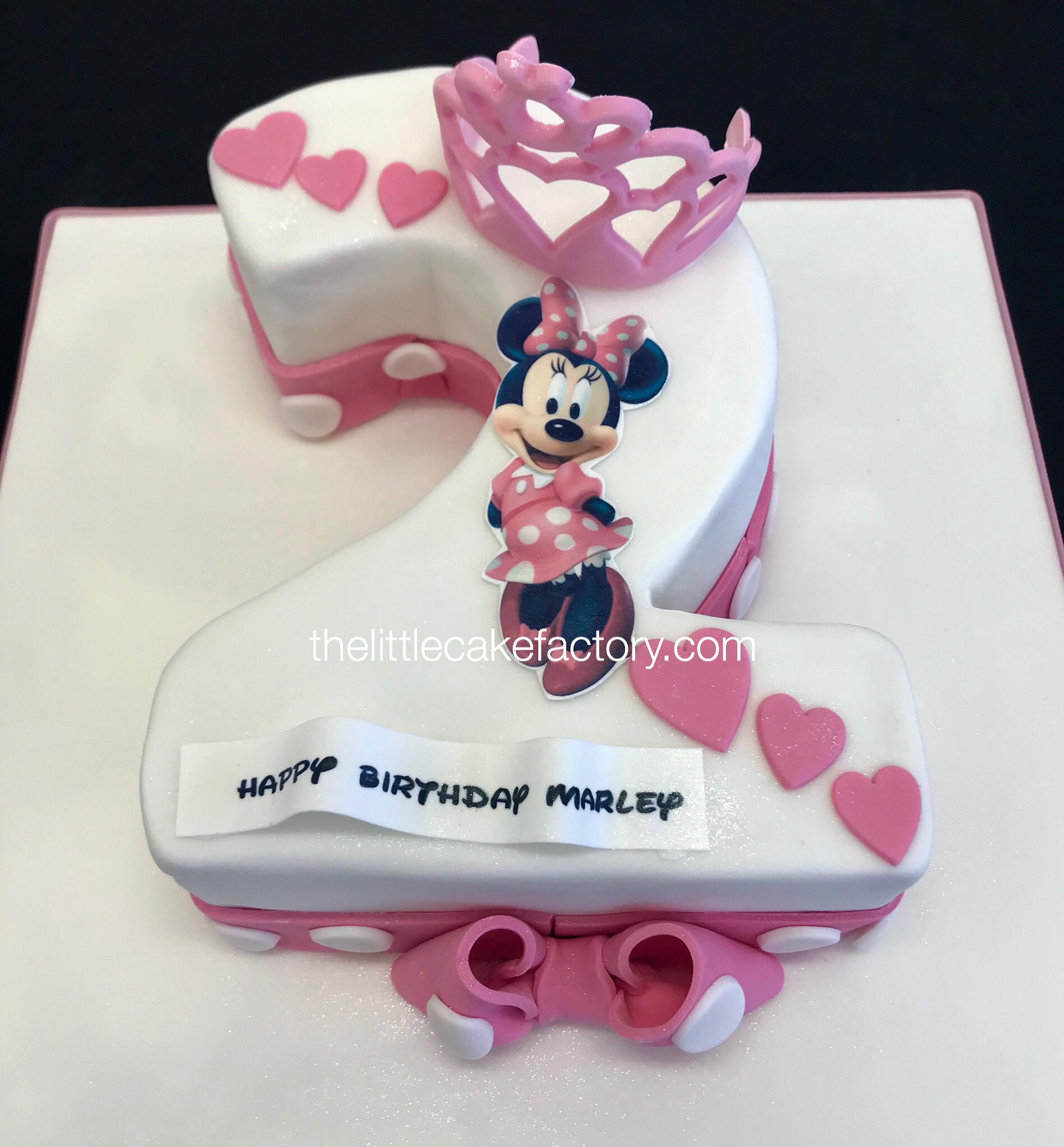 Minnie Mouse Number 2 Cake | Numbers Cakes