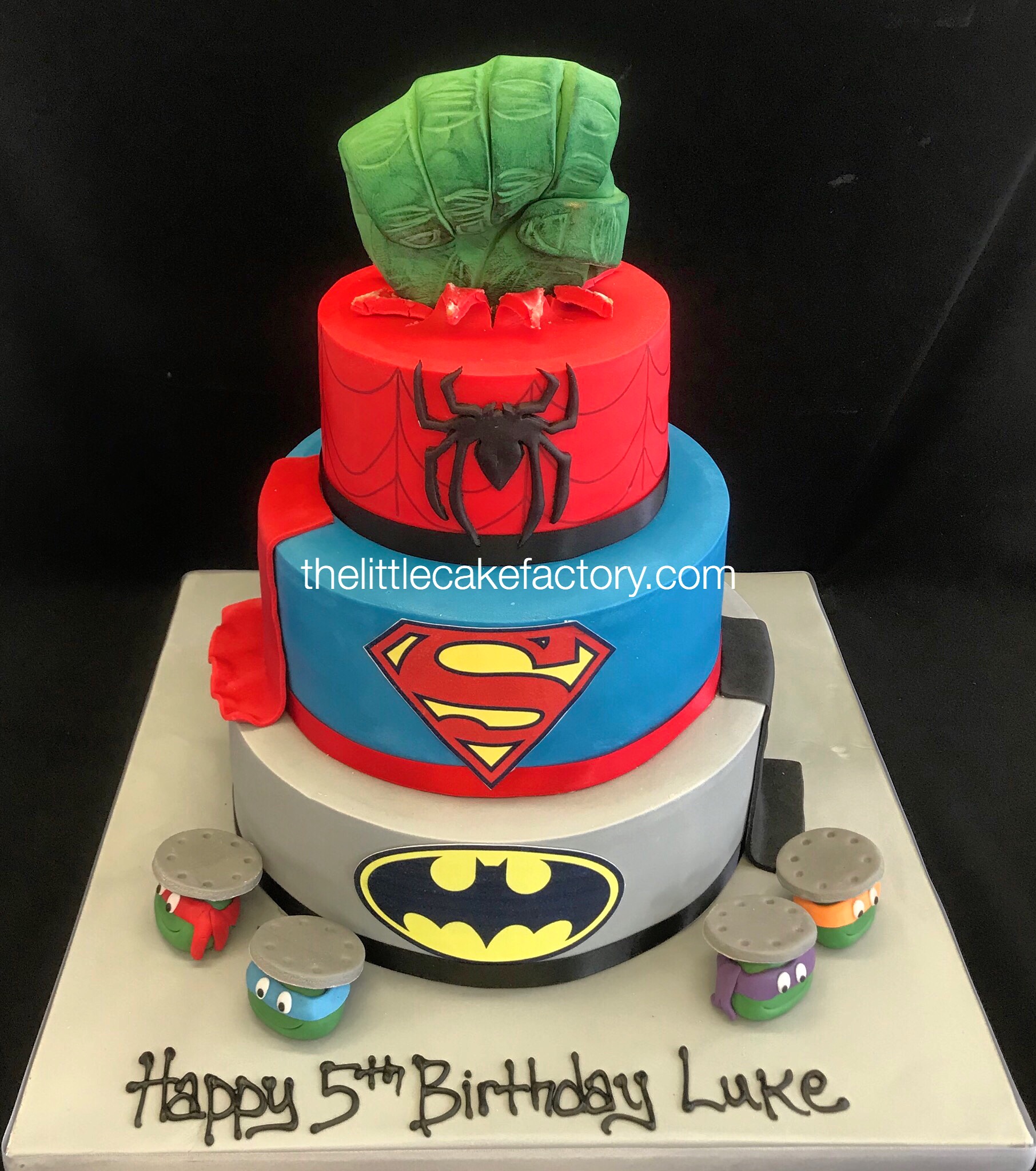  superhero hulk fist   Cake | Children Cakes