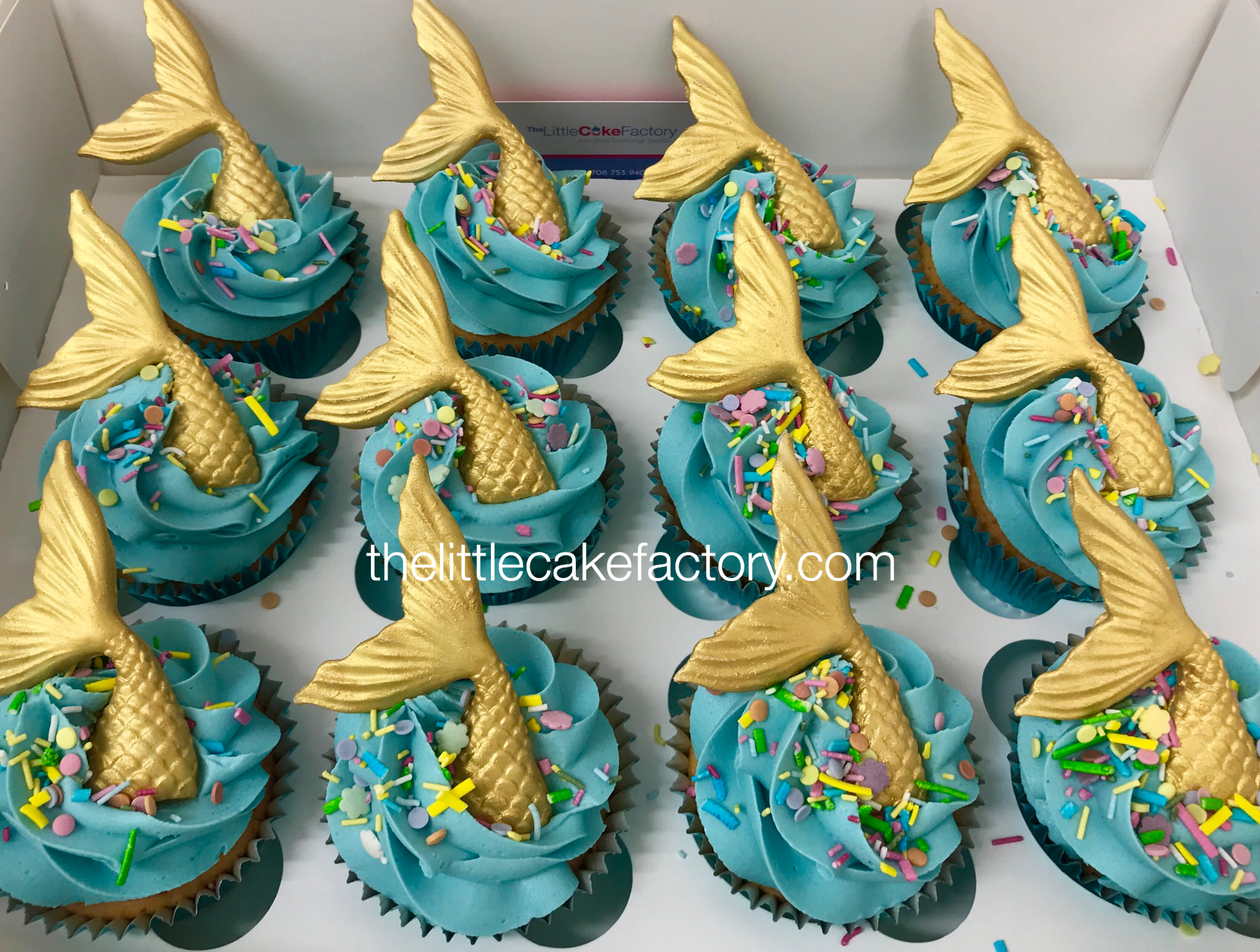 blue mermaid cupcakes Cake | CUPCAKES Cakes