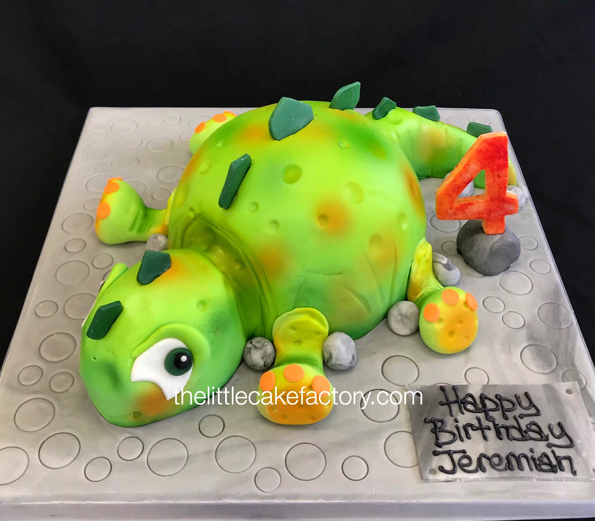 green dinosaur cake Cake | Novelty Cakes