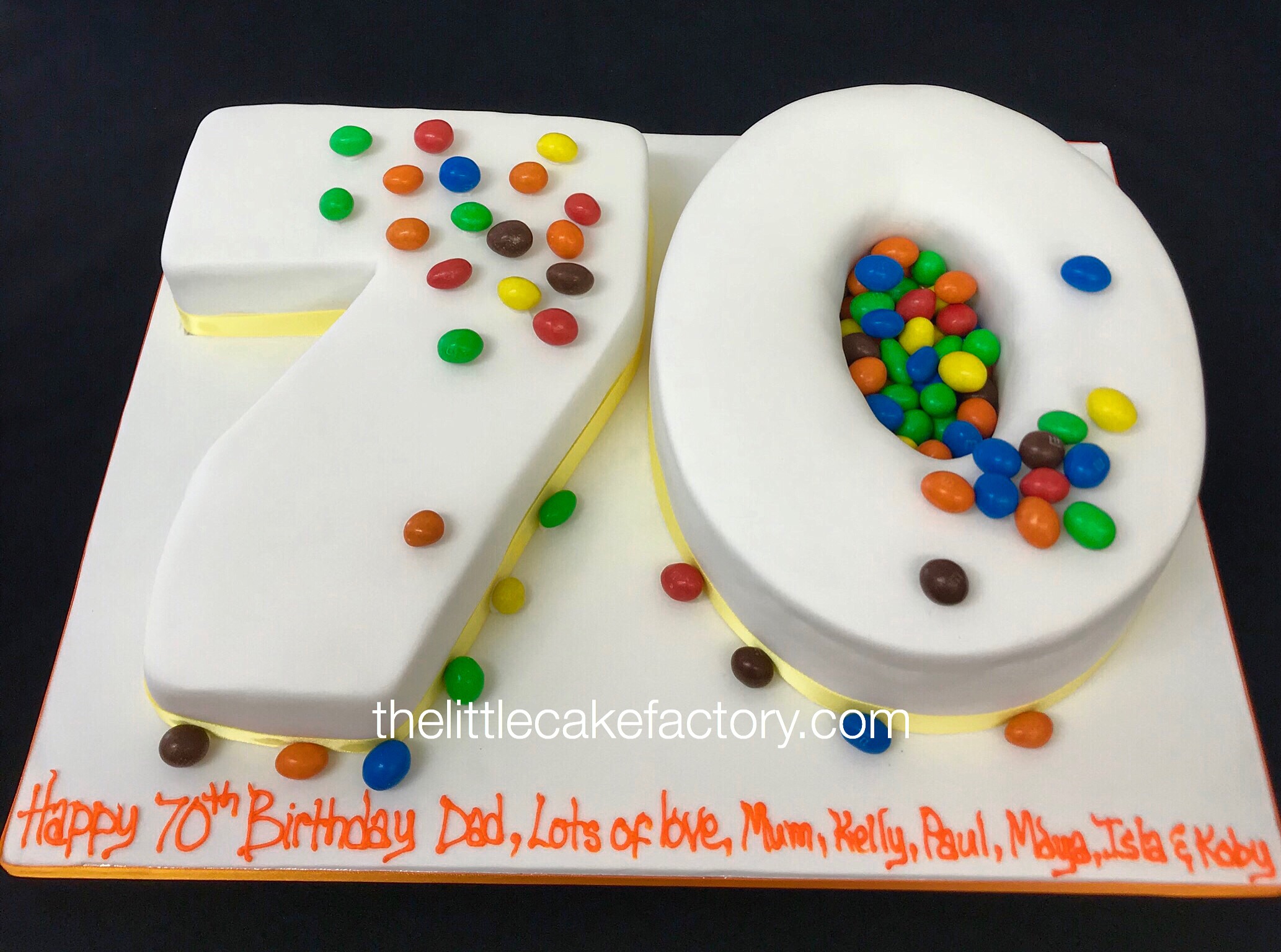 Jelly Bean cake Cake | Numbers Cakes