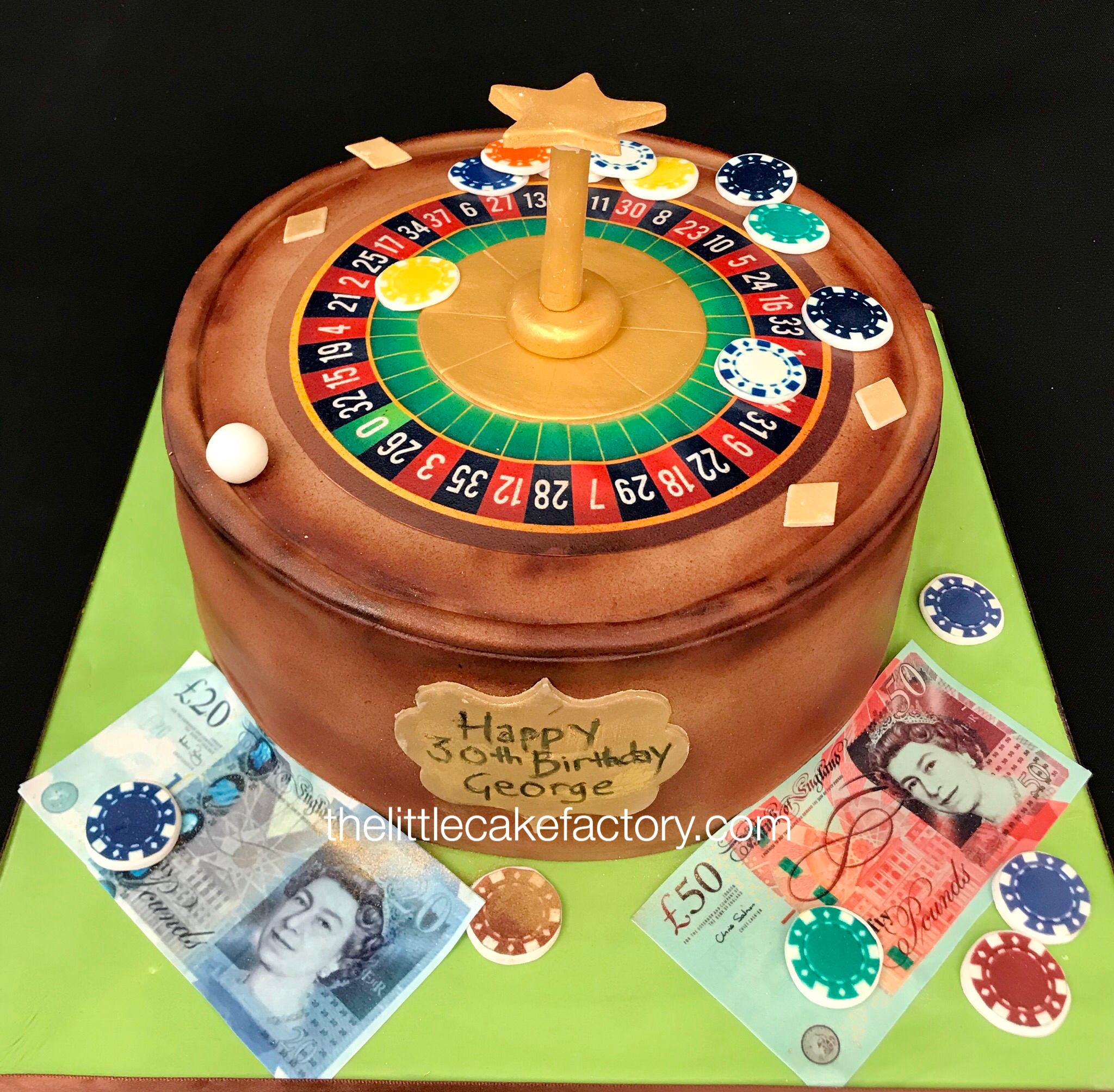 Roulette cake Cake | Novelty Cakes