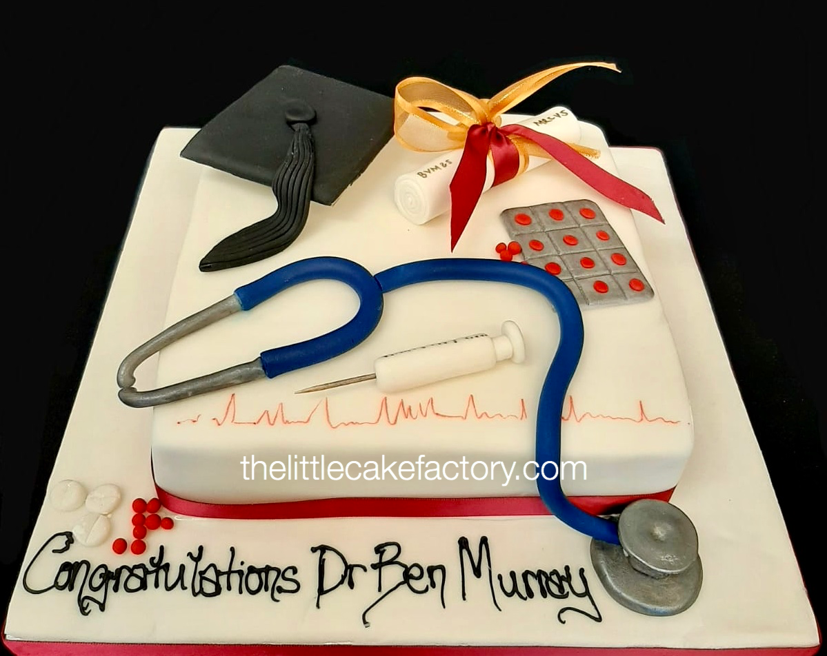 Dr graduation cake Cake | Novelty Cakes