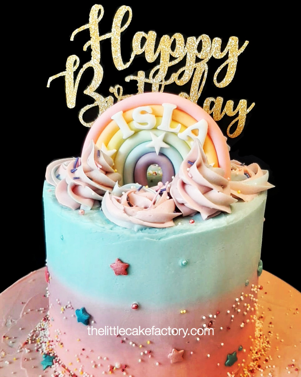 ombre rainbow cake Cake | Children Cakes