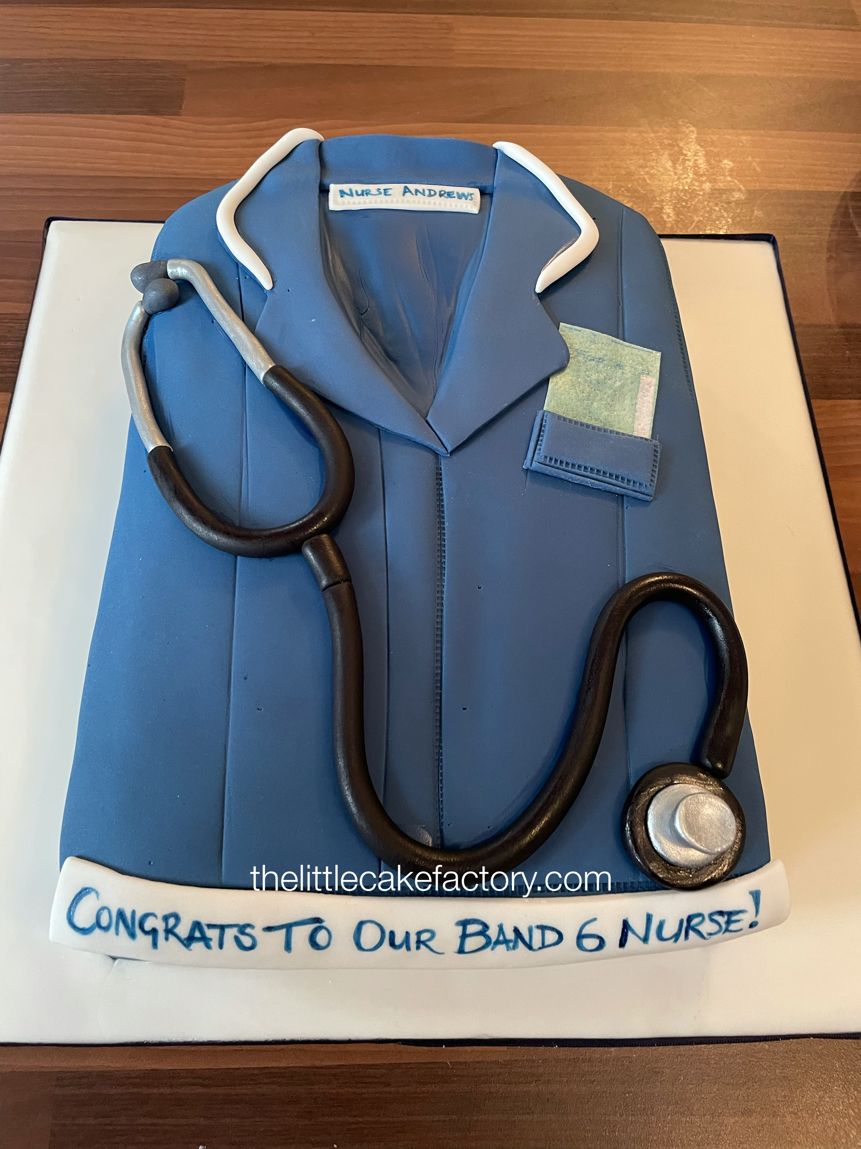 band 6 nurse graduation cake Cake | Novelty Cakes