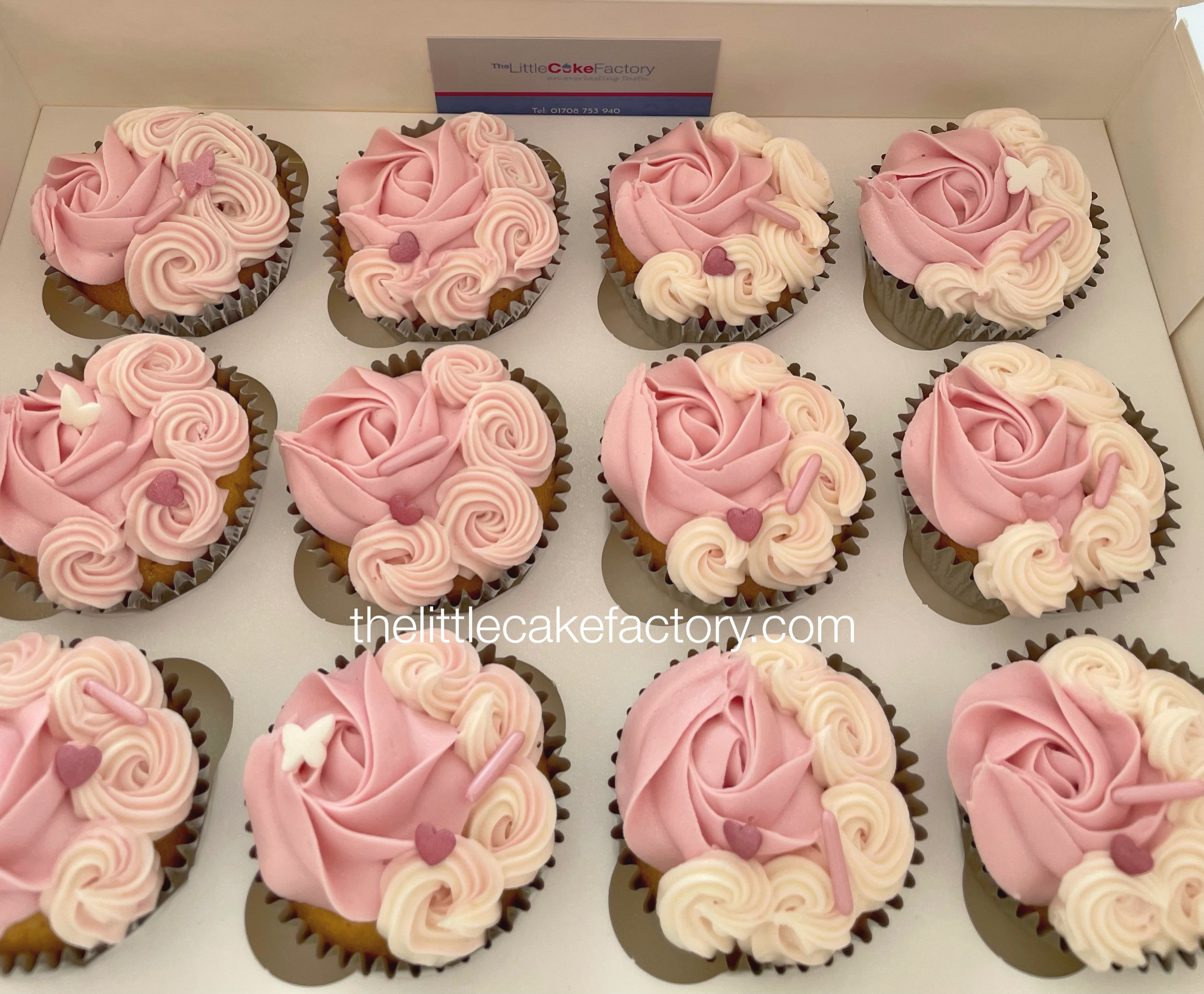 pink floral cupcakes Cake | Cupcakes Cakes