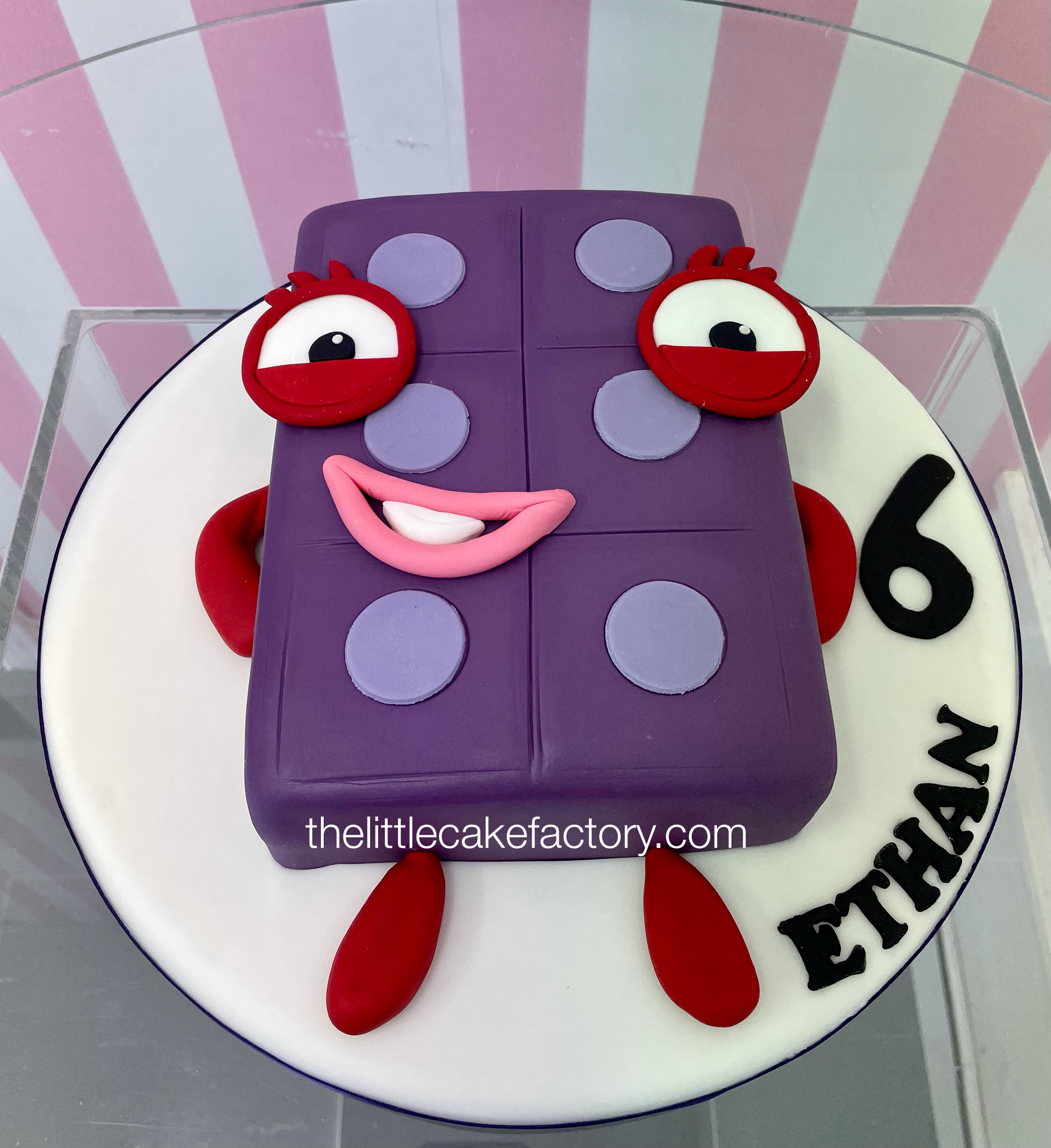 number block 6 Cake | Children Cakes