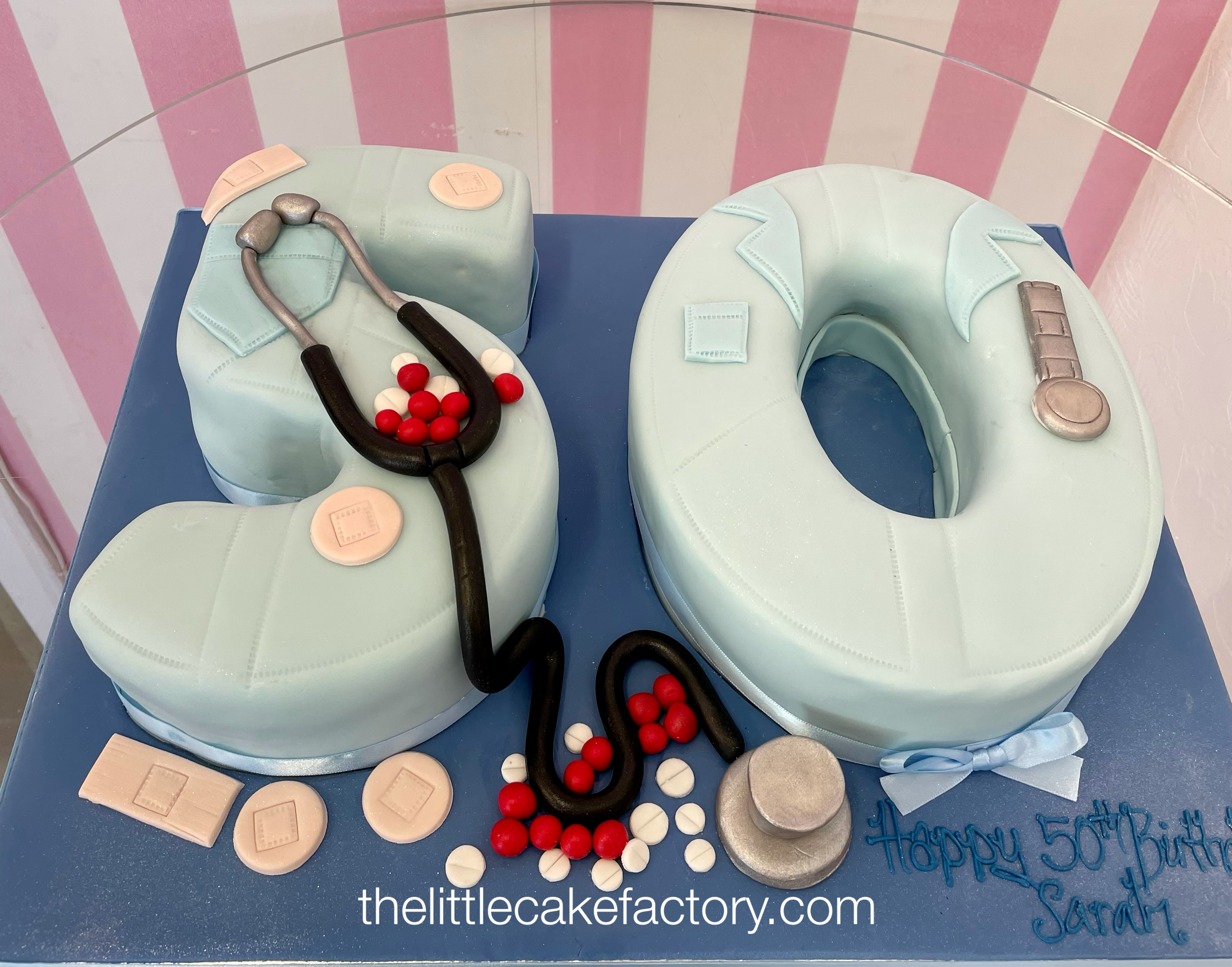 number 50 nurse cake Cake | Numbers Cakes
