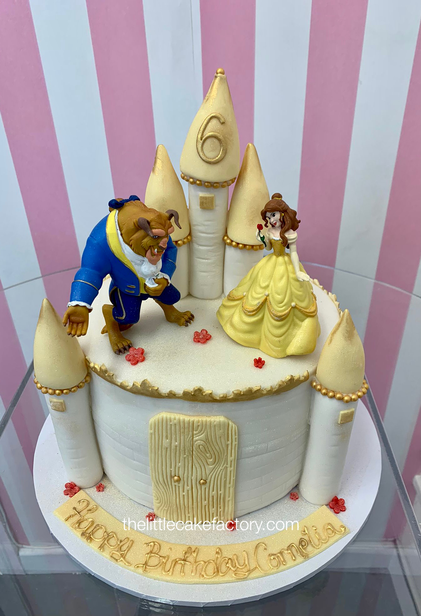beauty & beast castle cake Cake | Children Cakes