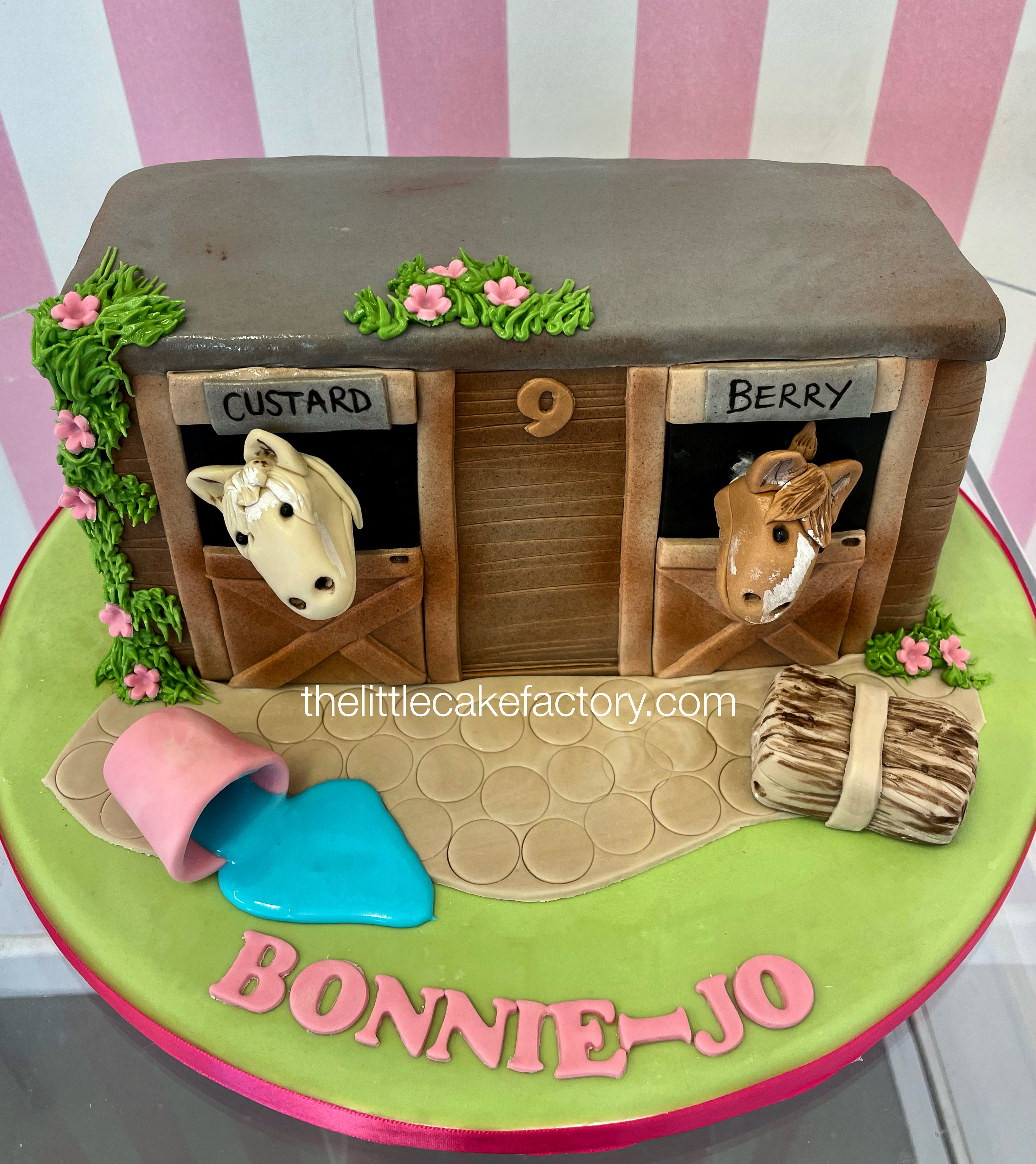horse stable cake Cake | Novelty Cakes