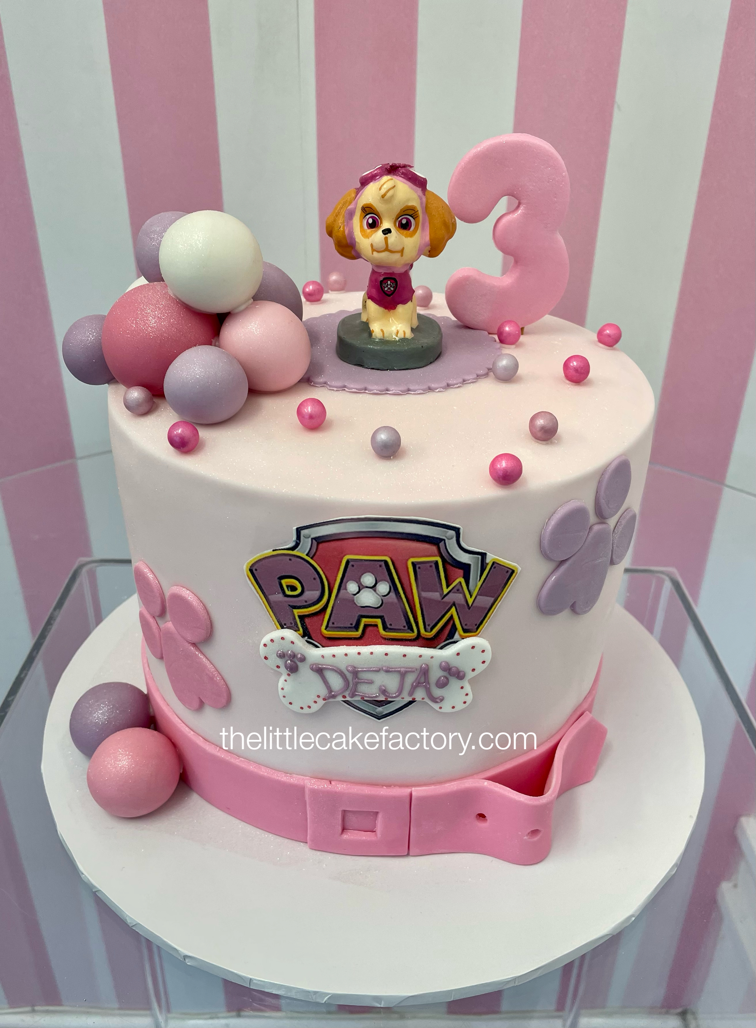 paw patrol tall pink cake Cake | Children Cakes