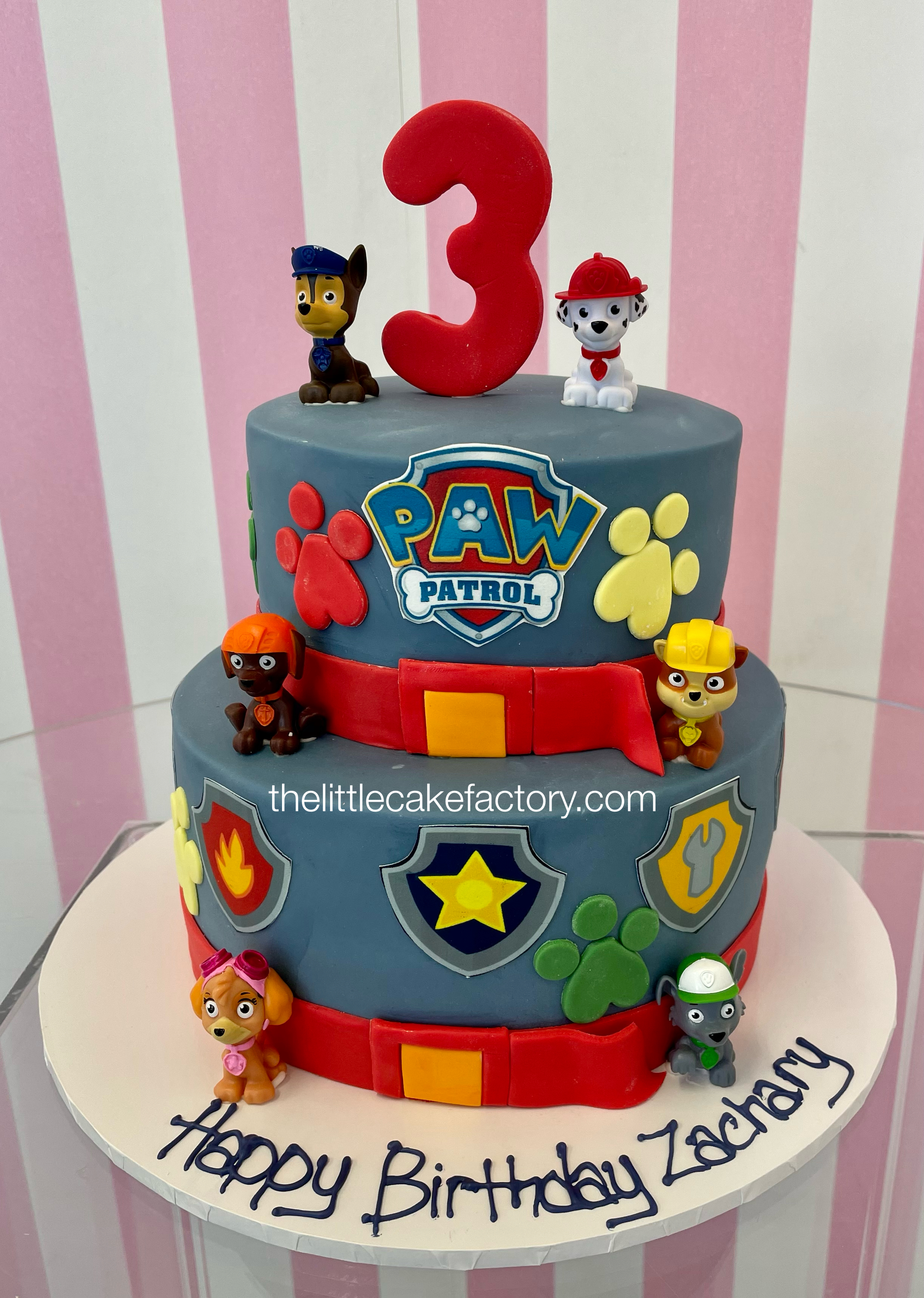 paw patrol 3rd birthday Cake | Children Cakes