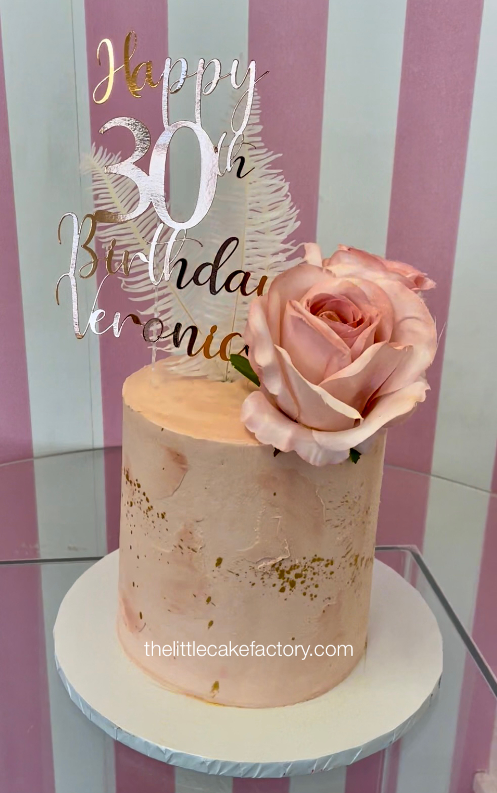 Neutral 30th cake Cake | Celebration Cakes