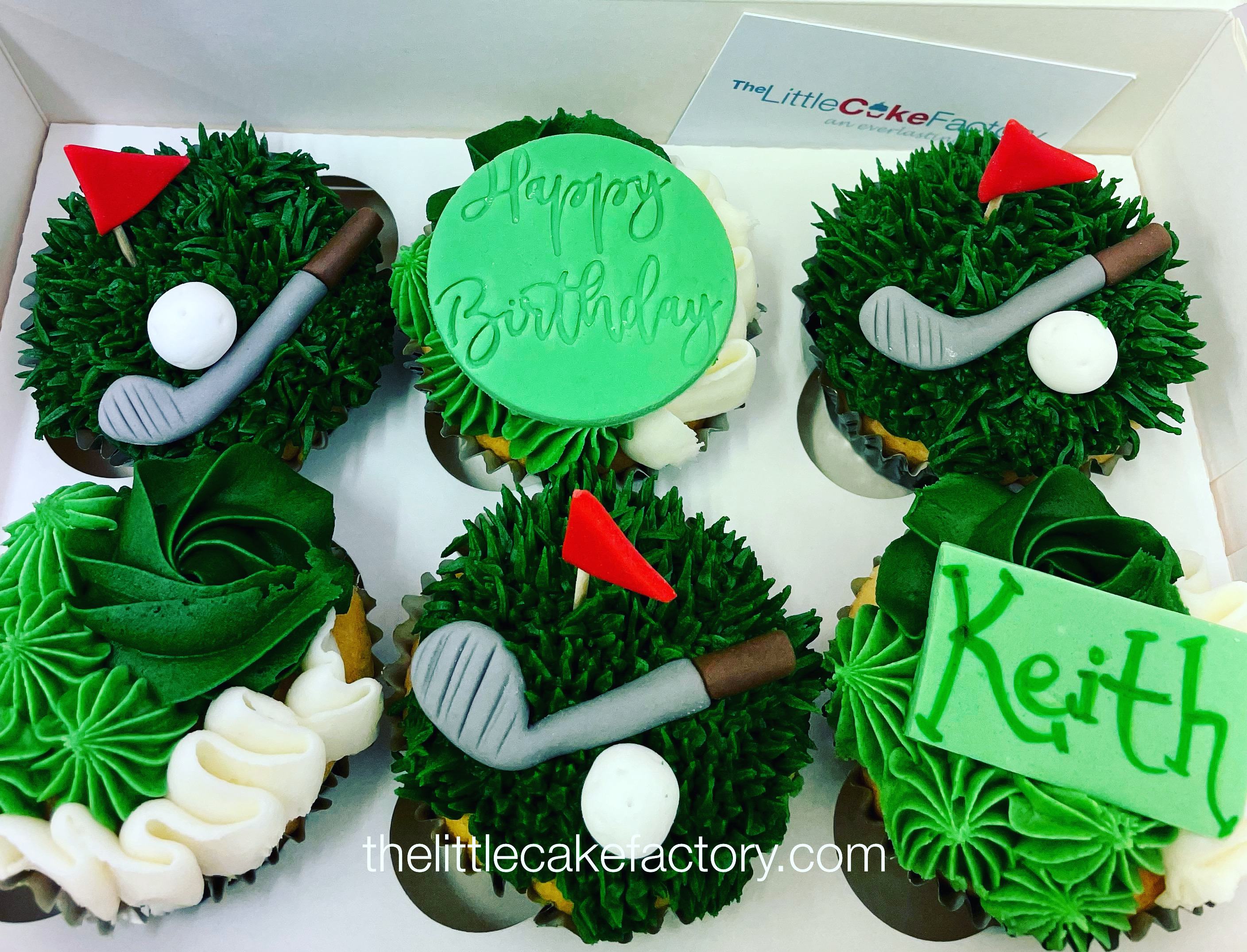 golfer cupcakes Cake | Cupcakes Cakes