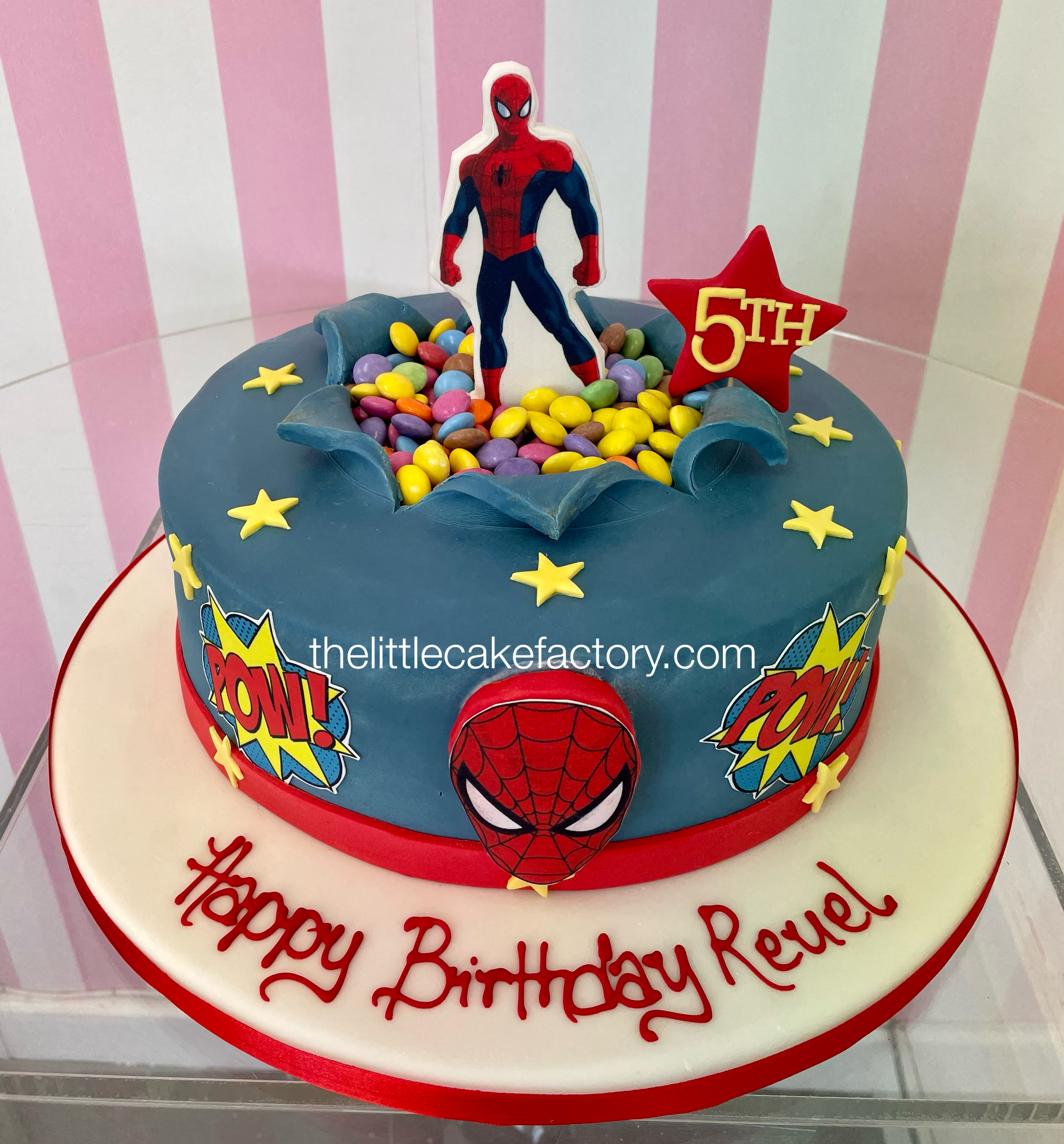 spider-man smarties cake Cake | Children Cakes