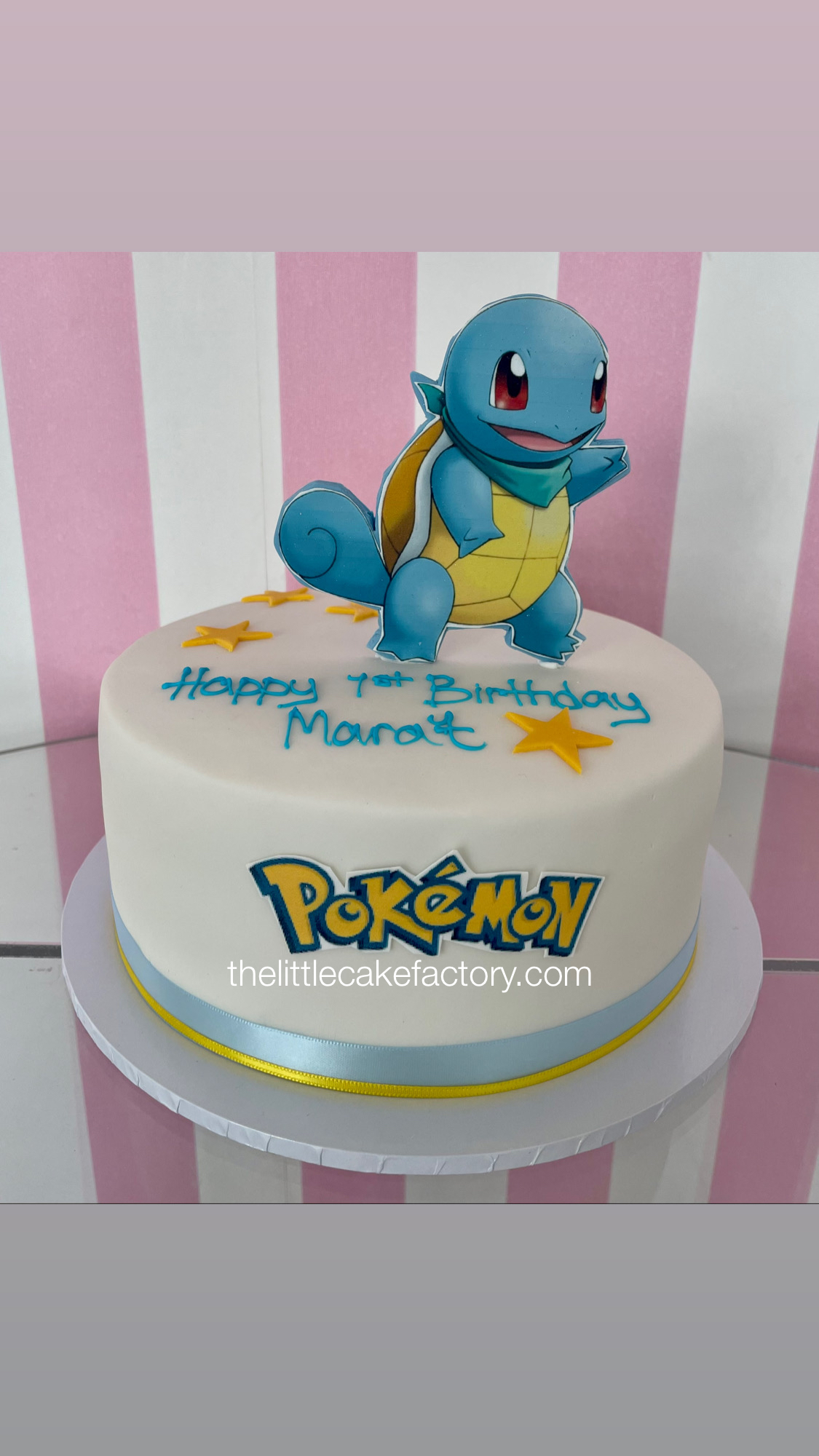 pokemon squirtel Cake | Children Cakes