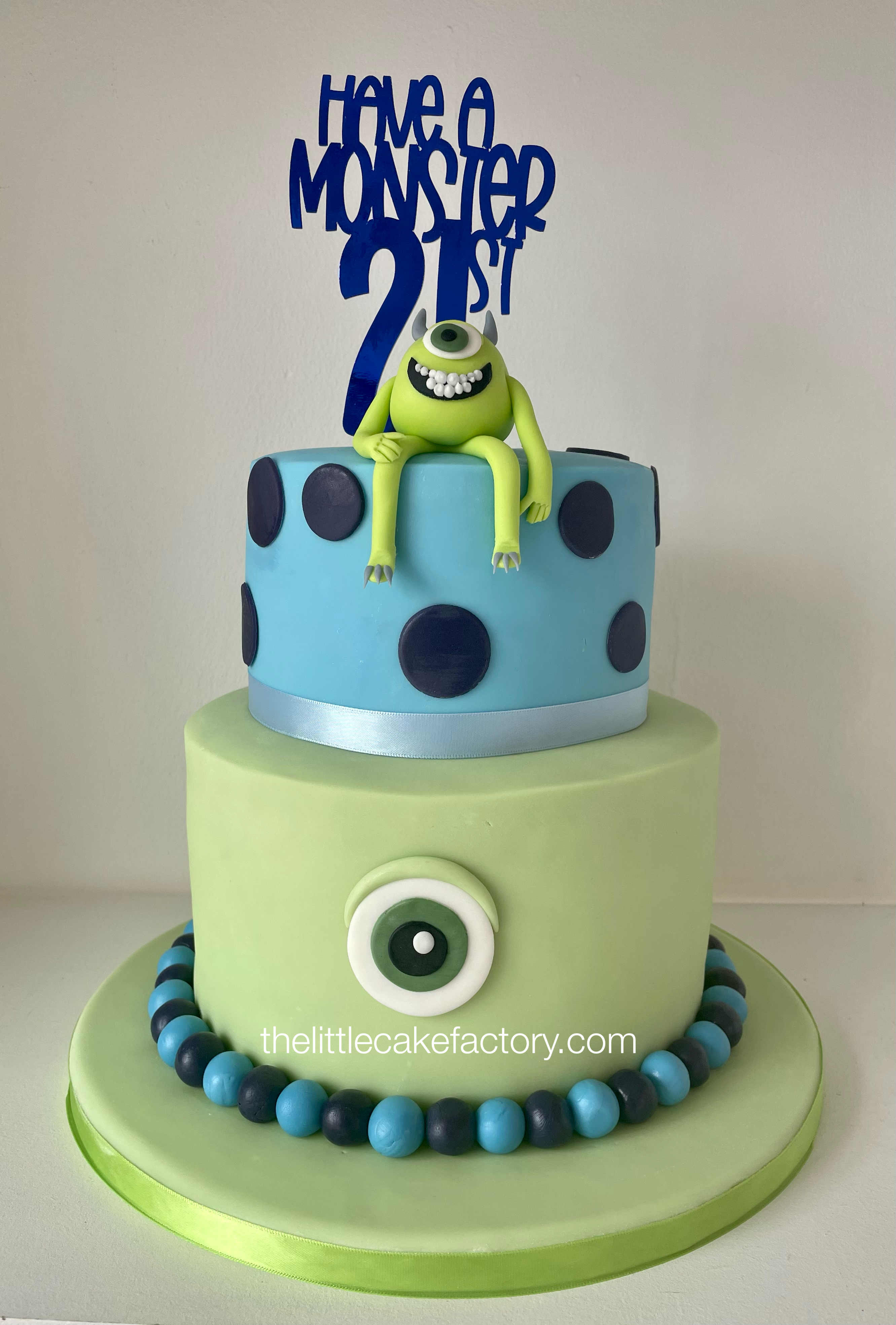 monster inc 2 tier Cake | Novelty Cakes