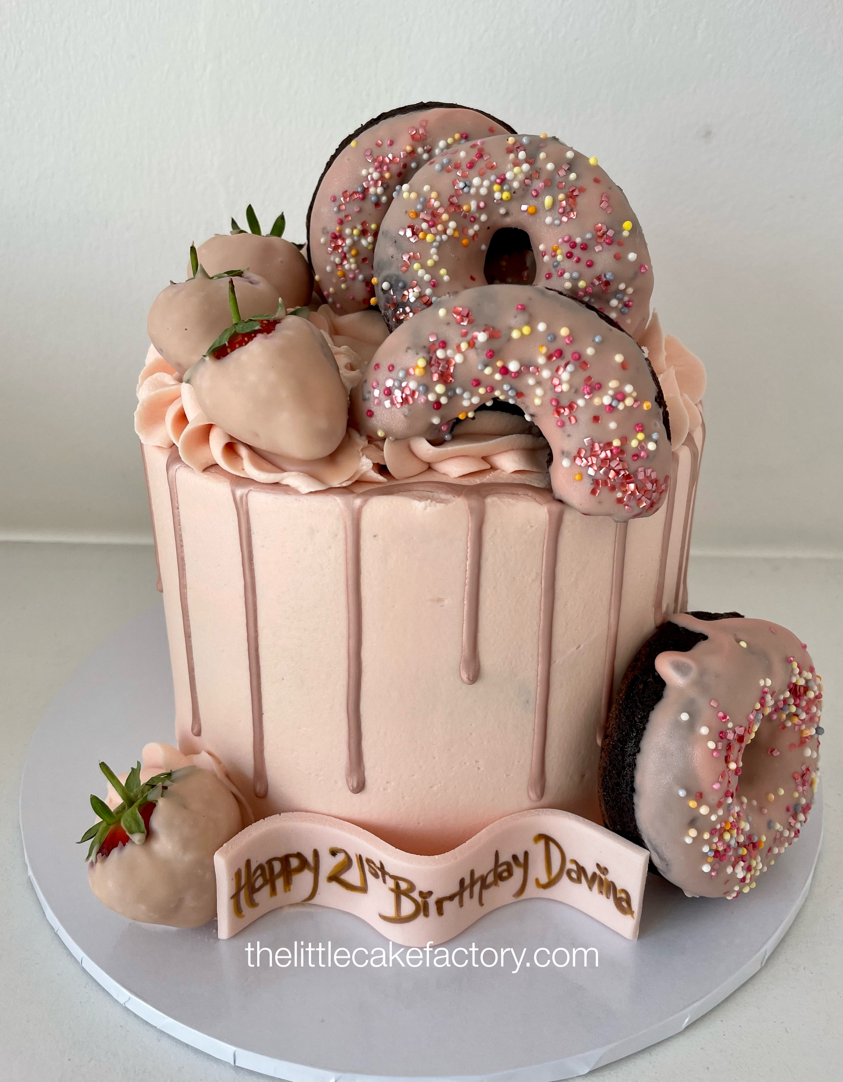 new donut drip cake Cake | Drip Cakes