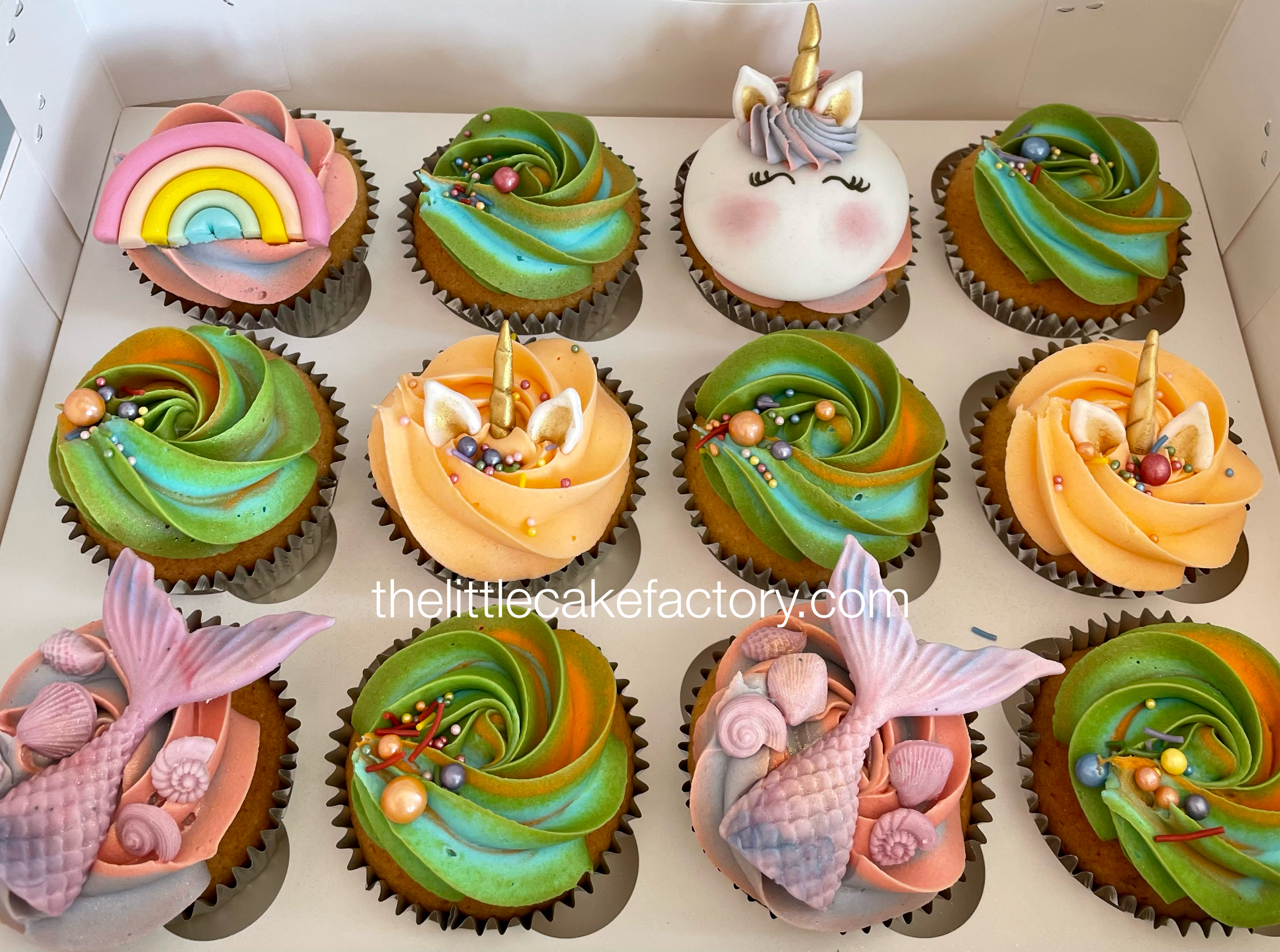 magical rainbow cupcakes Cake | Cupcakes Cakes
