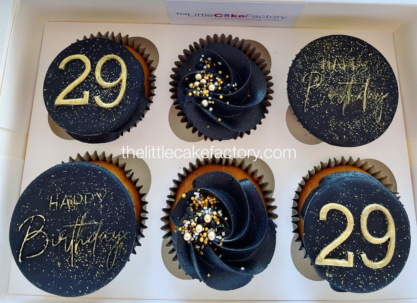 black n gold cupcakes Cake | Cupcakes Cakes