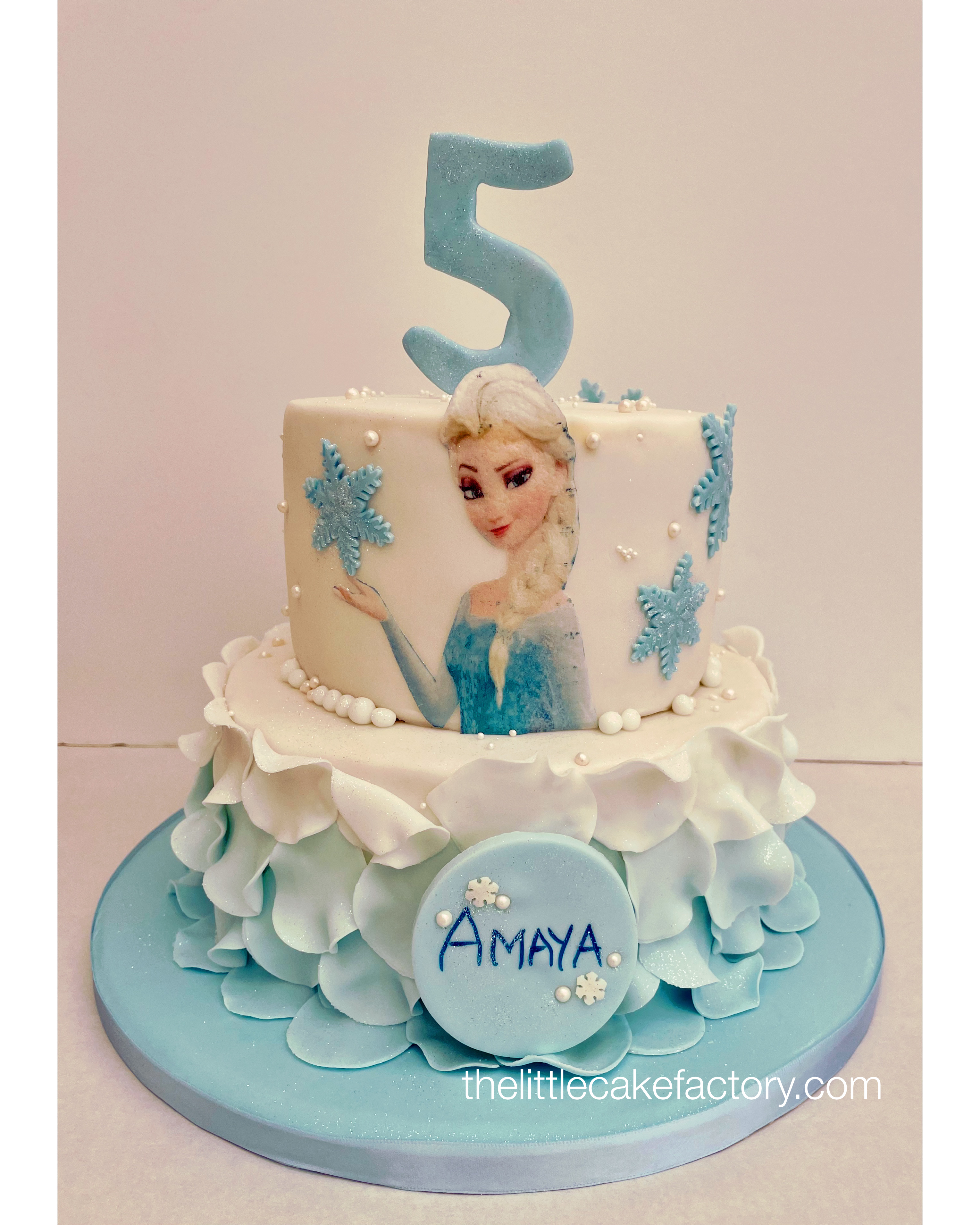 Elsa Frozen 5 Cake | Children Cakes