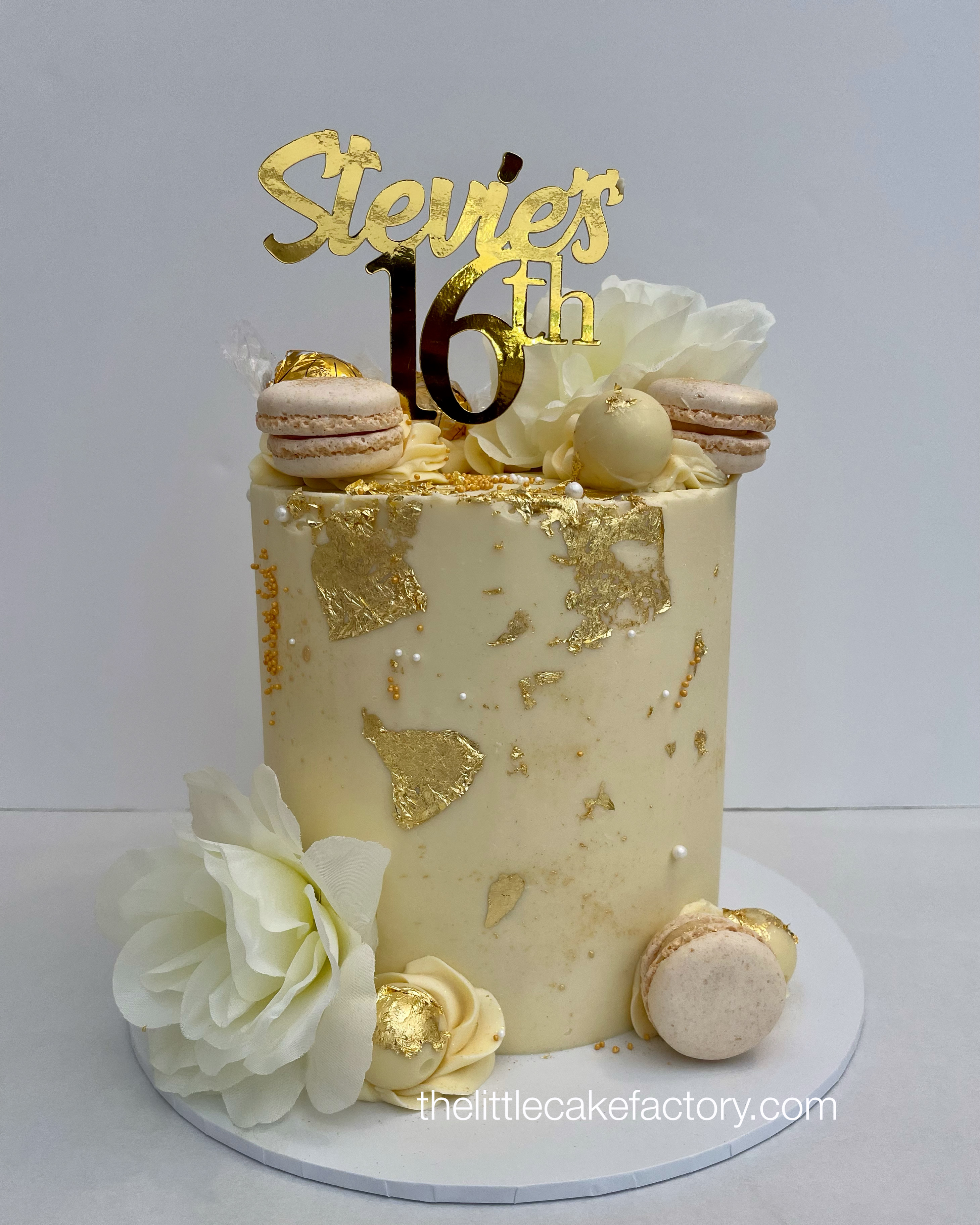neutral 16th cake Cake | Celebration Cakes