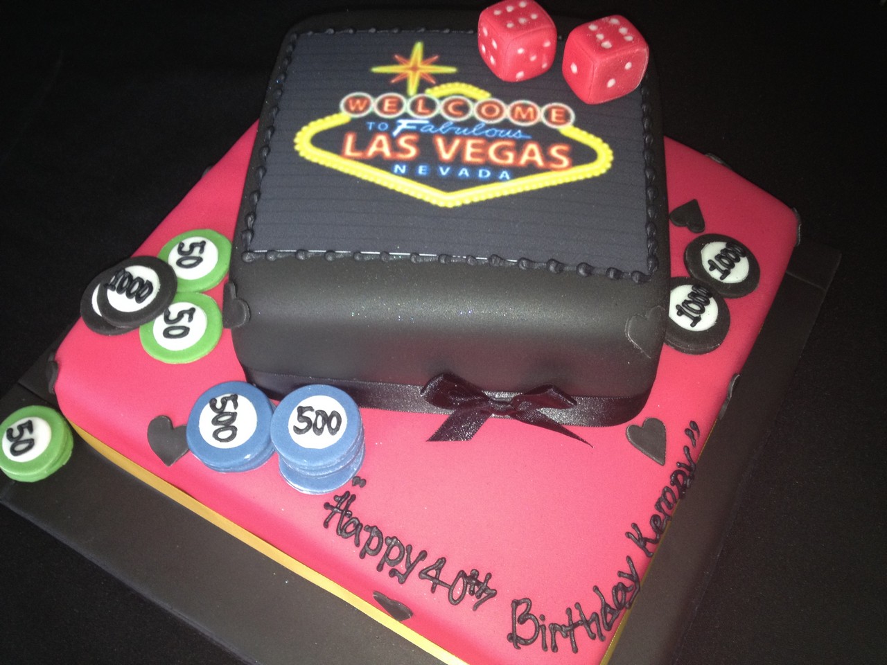 Las Vegas  Cake | Celebration Cakes