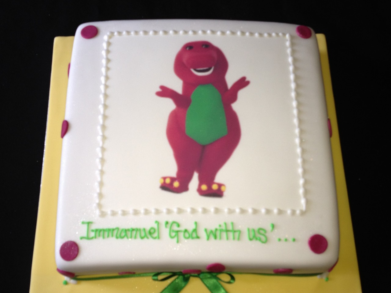 Barney Cake | Children Cakes