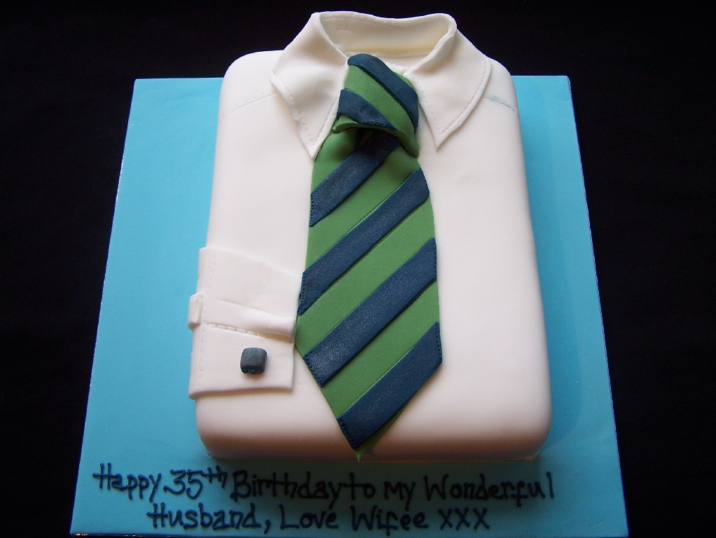 Shirt And Tie Cake | Novelty Cakes