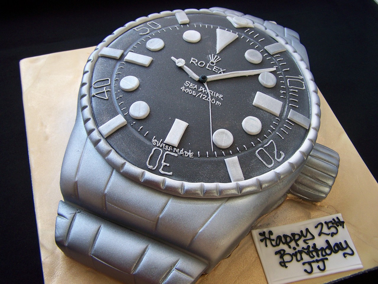 Rolex Watch Cake | Novelty Cakes