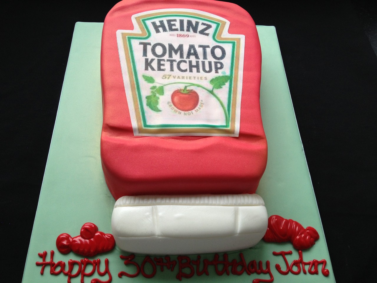 Heinz Ketchup Cake | Novelty Cakes