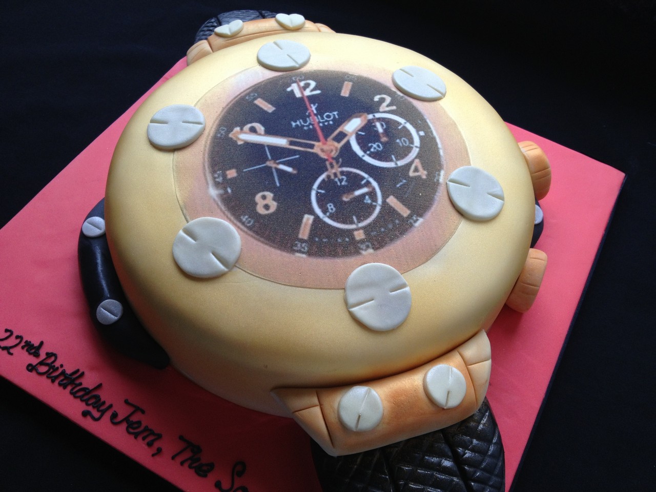 Hublot Watch Cake Cake | Novelty Cakes